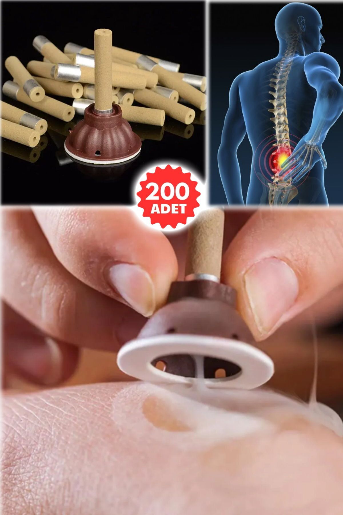 AboutThePerfect 200'lü bağışıklık destekleyici, stres ve anksiyete hafifletici buhar yak seti