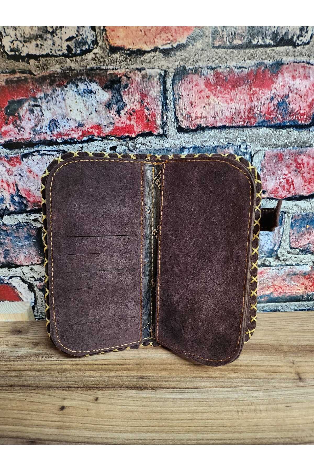 Şaşıkedi-Bohemian Cat Mouse Design Wallet 4