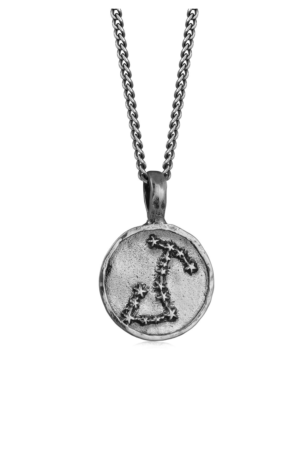 HAZE & GLORY-Halskette Hg - Herrenkette mit Anhänger aus 925 Sterling Silber, Herrenschmuck, Silber 1