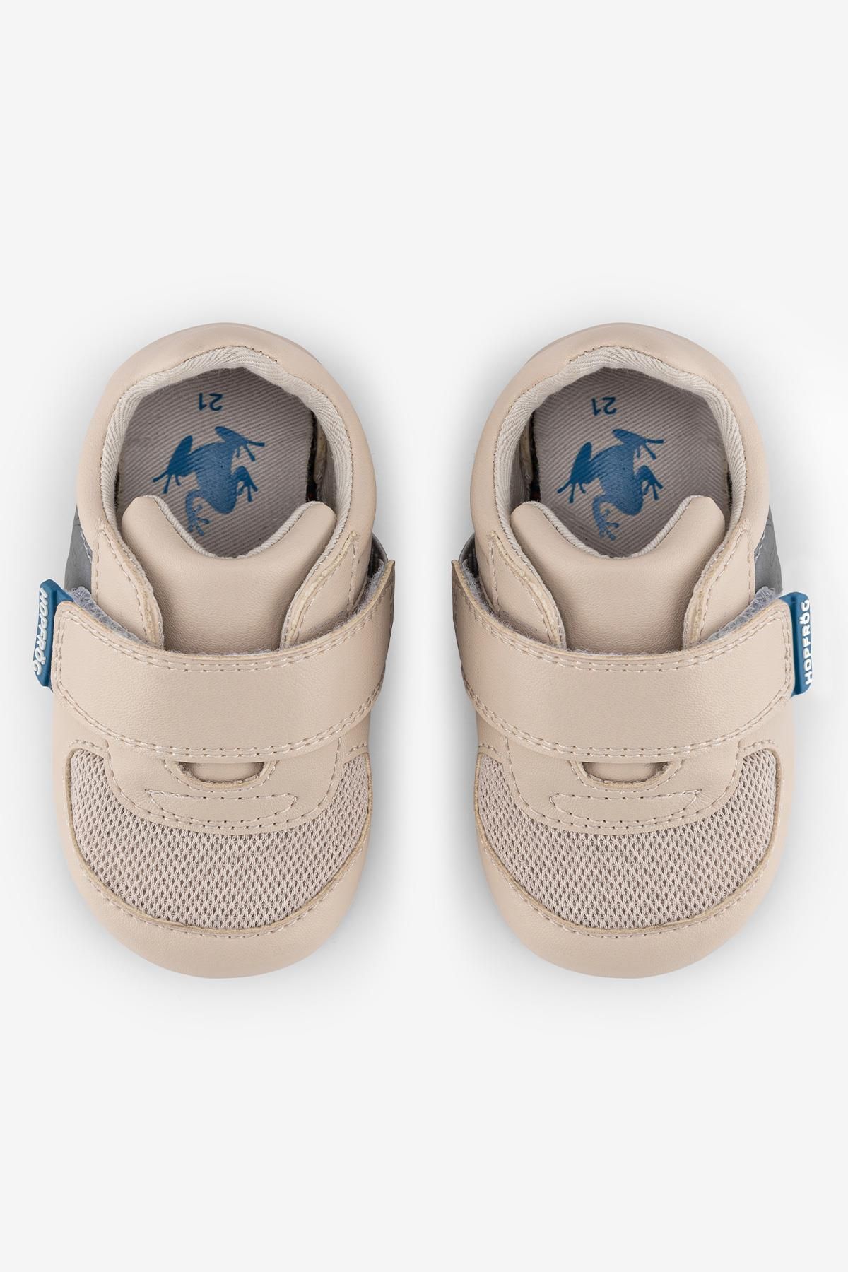 HOPFRÖG-Smart Walker First Prime Beige Barefoot First Step Baby Shoes - Cool 7