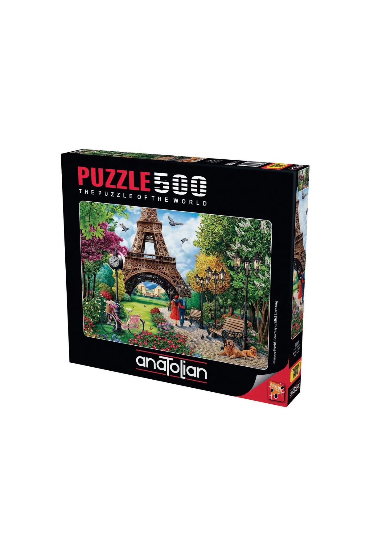 Anatolian Puzzle 500 Parçalık Puzzle / Paris Baharı - Kod: 3627