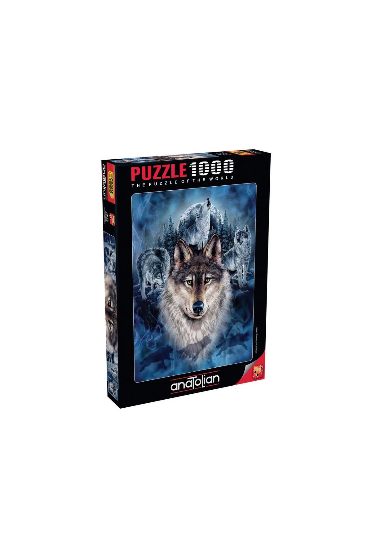 پازل 1000 پارچه آناتولی مدل تیم گرگ - ابعاد 66x48 سانتی‌متر Anatolian Puzzle