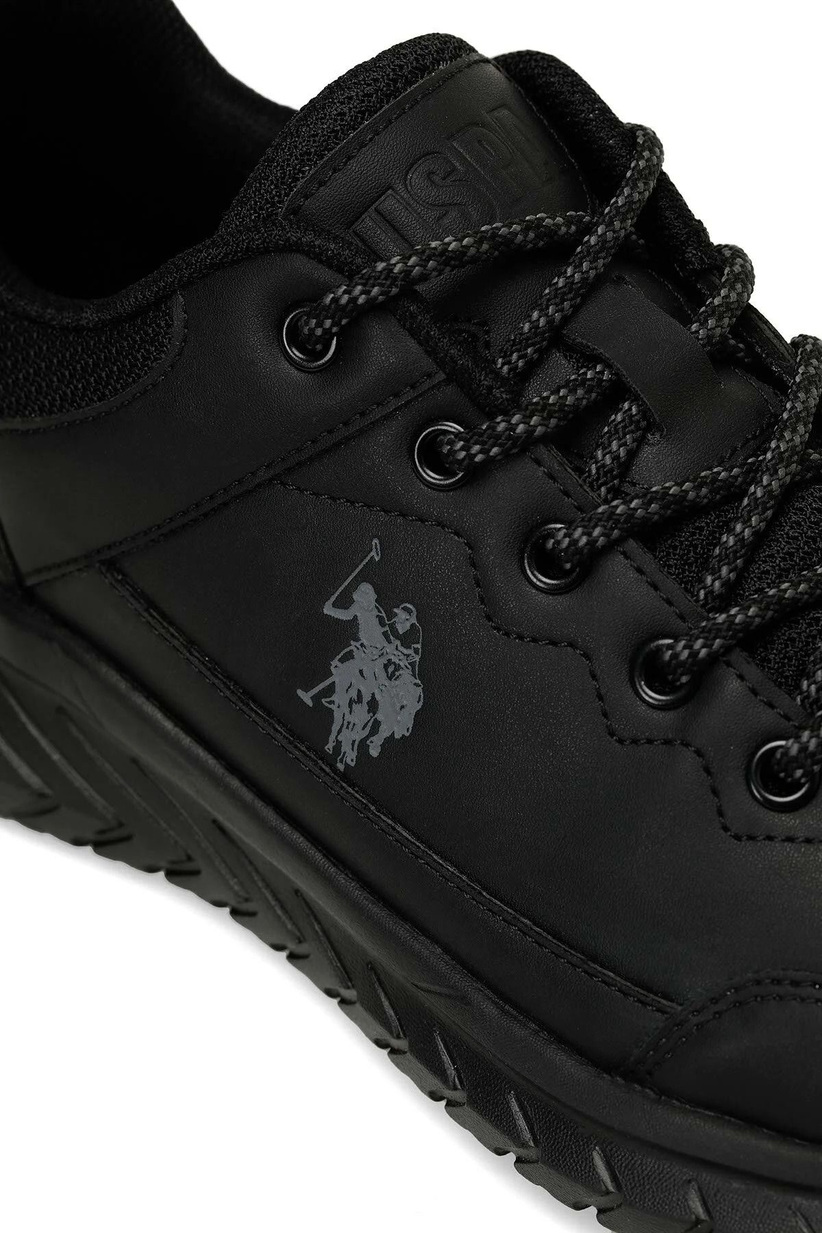 U.S. Polo Assn.-U.S. Polo Assn. Black Sneaker - Original Sneakers 7