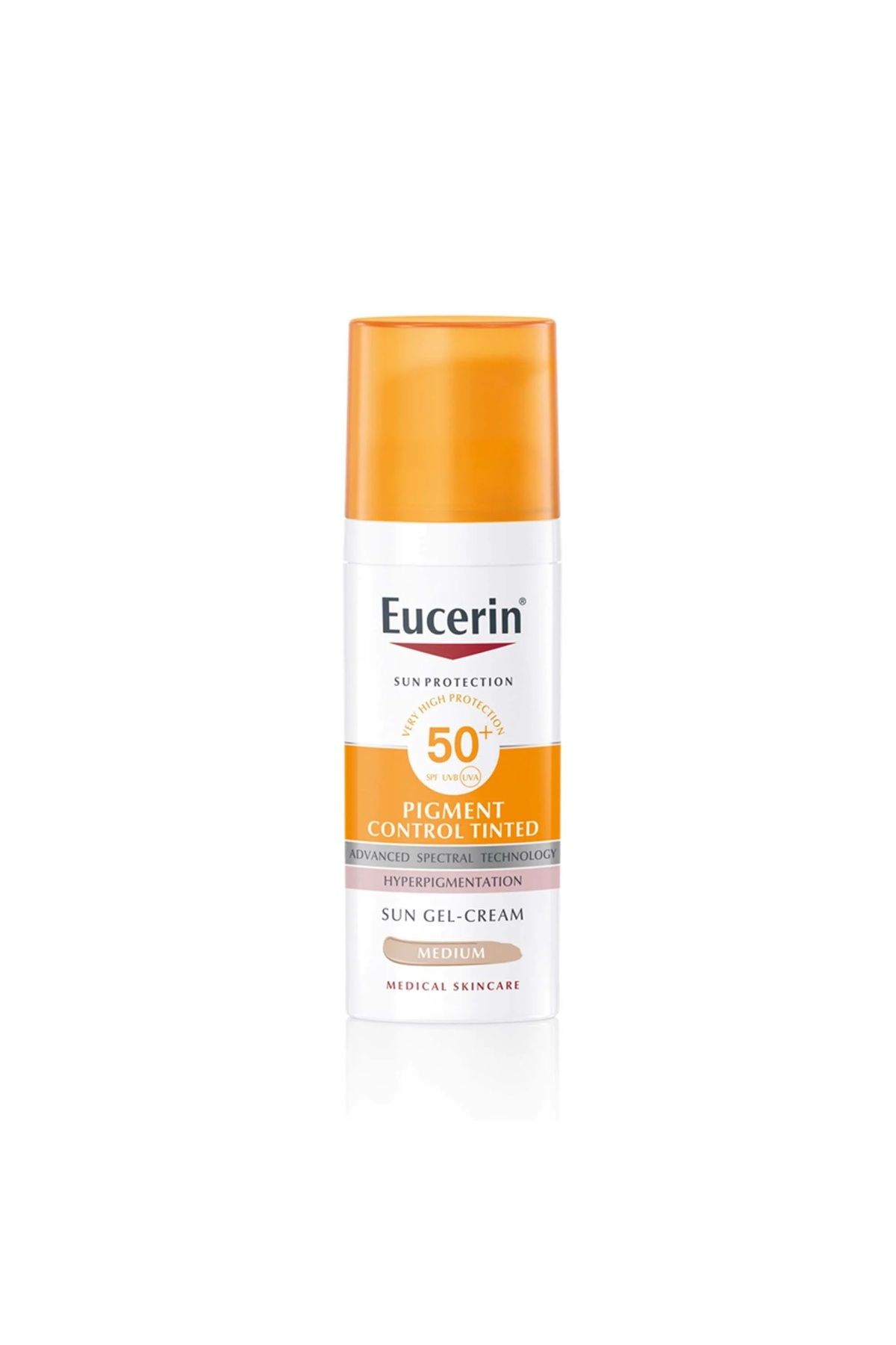 Eucerin Pigment Control Tinted Medium Renkli Güneş Koruyucu 50 ML