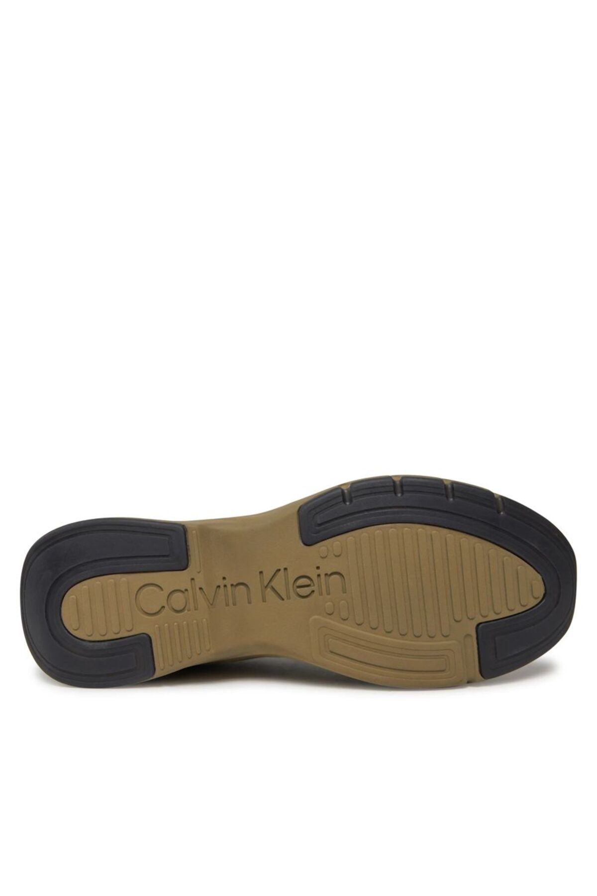 کفش پیاده روی سبز مردانه آرم های خاکی مفصل Calvin Klein