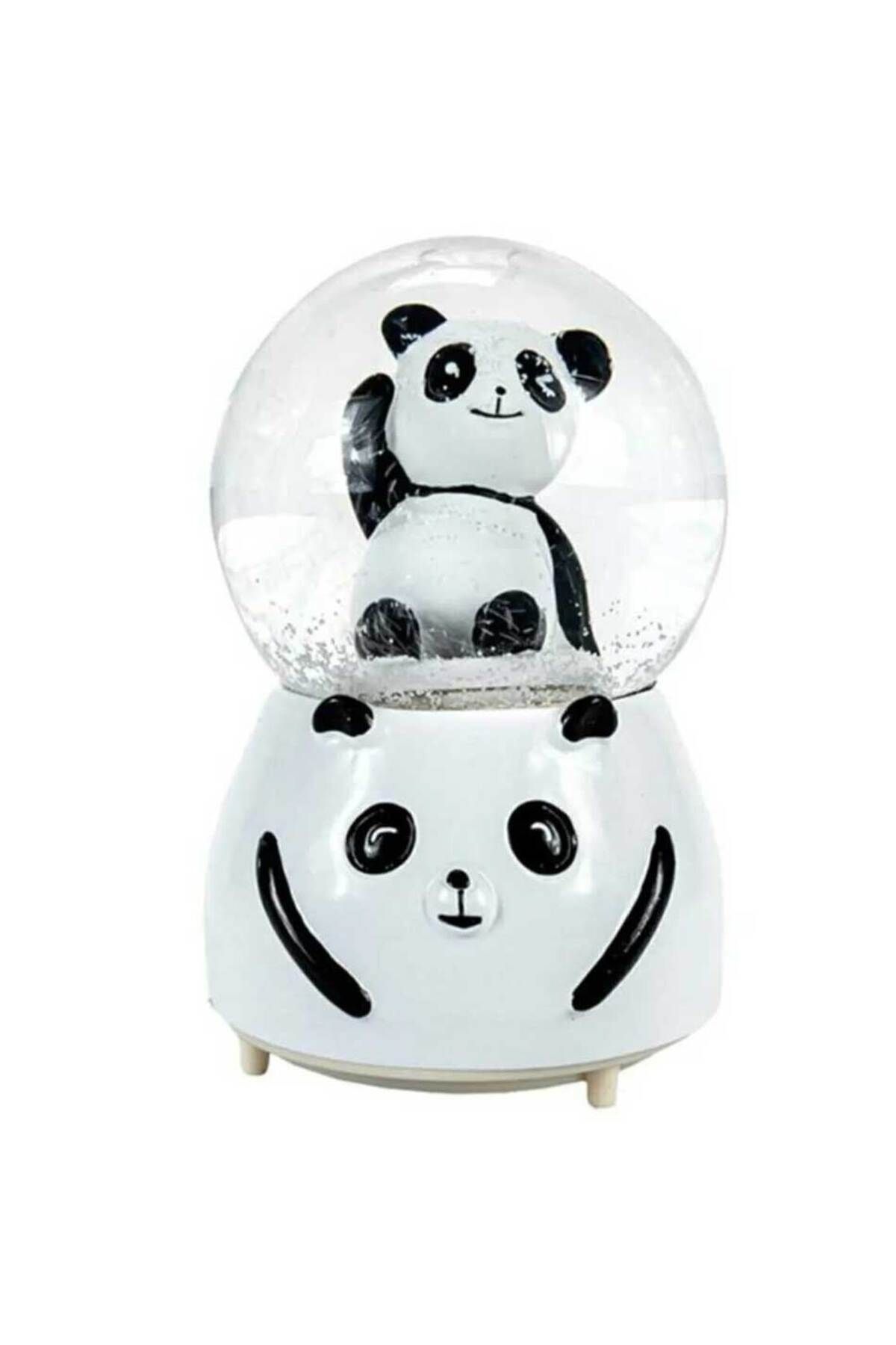 feifei Siyah-Beyaz Panda Kar Küresi Orta Boy