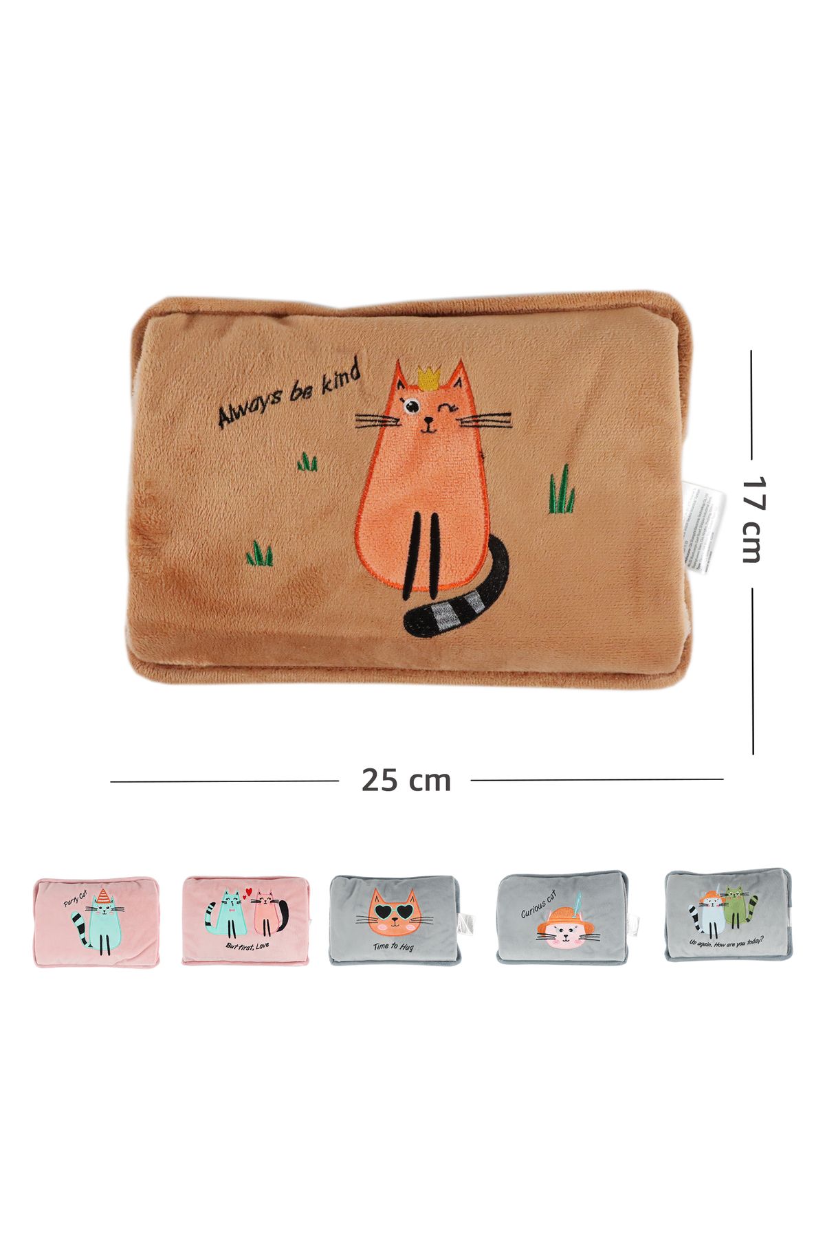 Biggdesign-Biggdesign Cats  Kind Cat Electric Hot Water Bottle 4