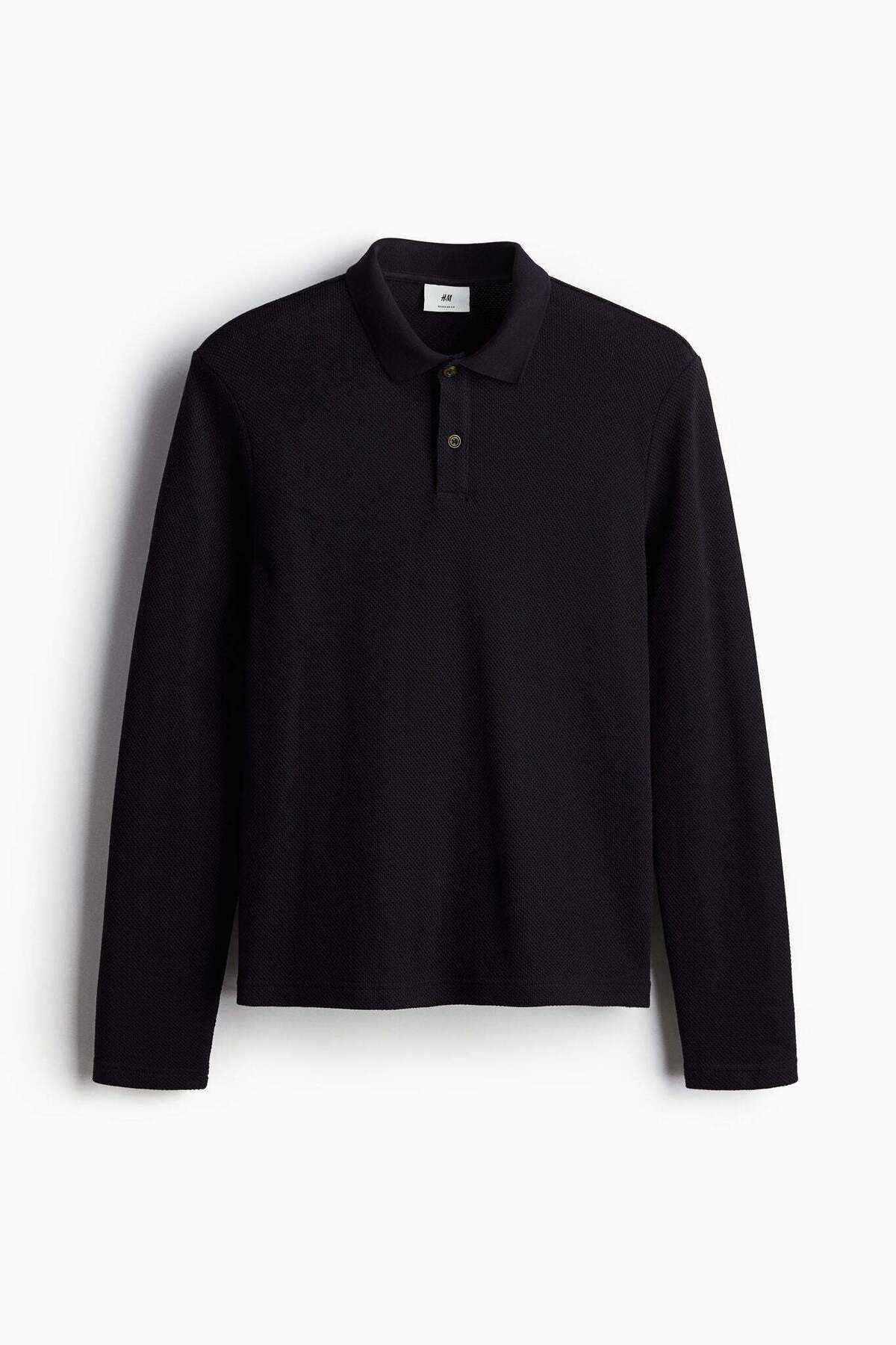 H&M-Regular Fit Piqué polo shirt 3