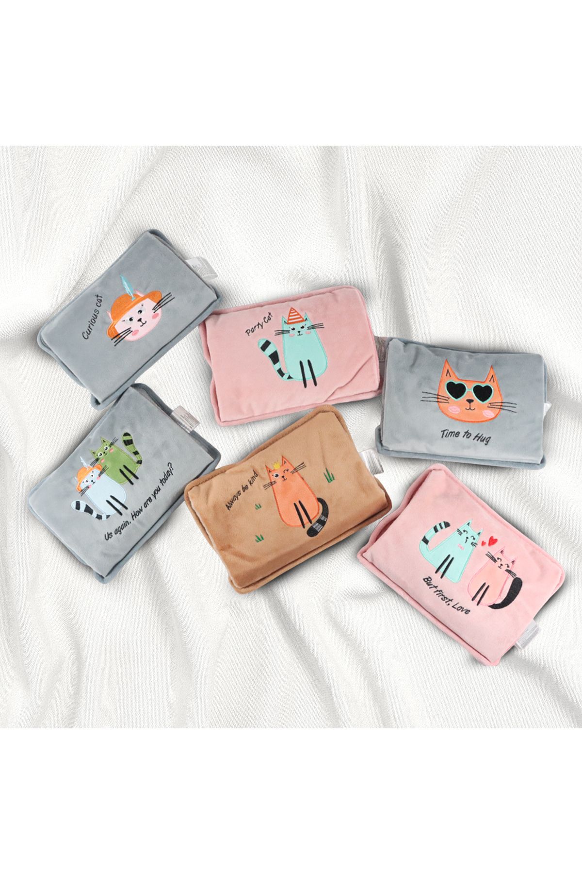 Biggdesign-Biggdesign Cats  Kind Cat Electric Hot Water Bottle 6
