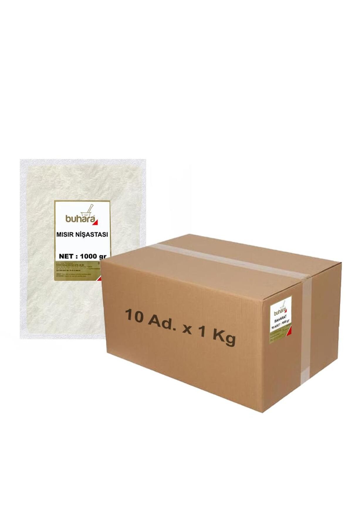 Buhara TOPTAN MISIR NİŞASTASI 1 KG x 10 Ad - 10 KG