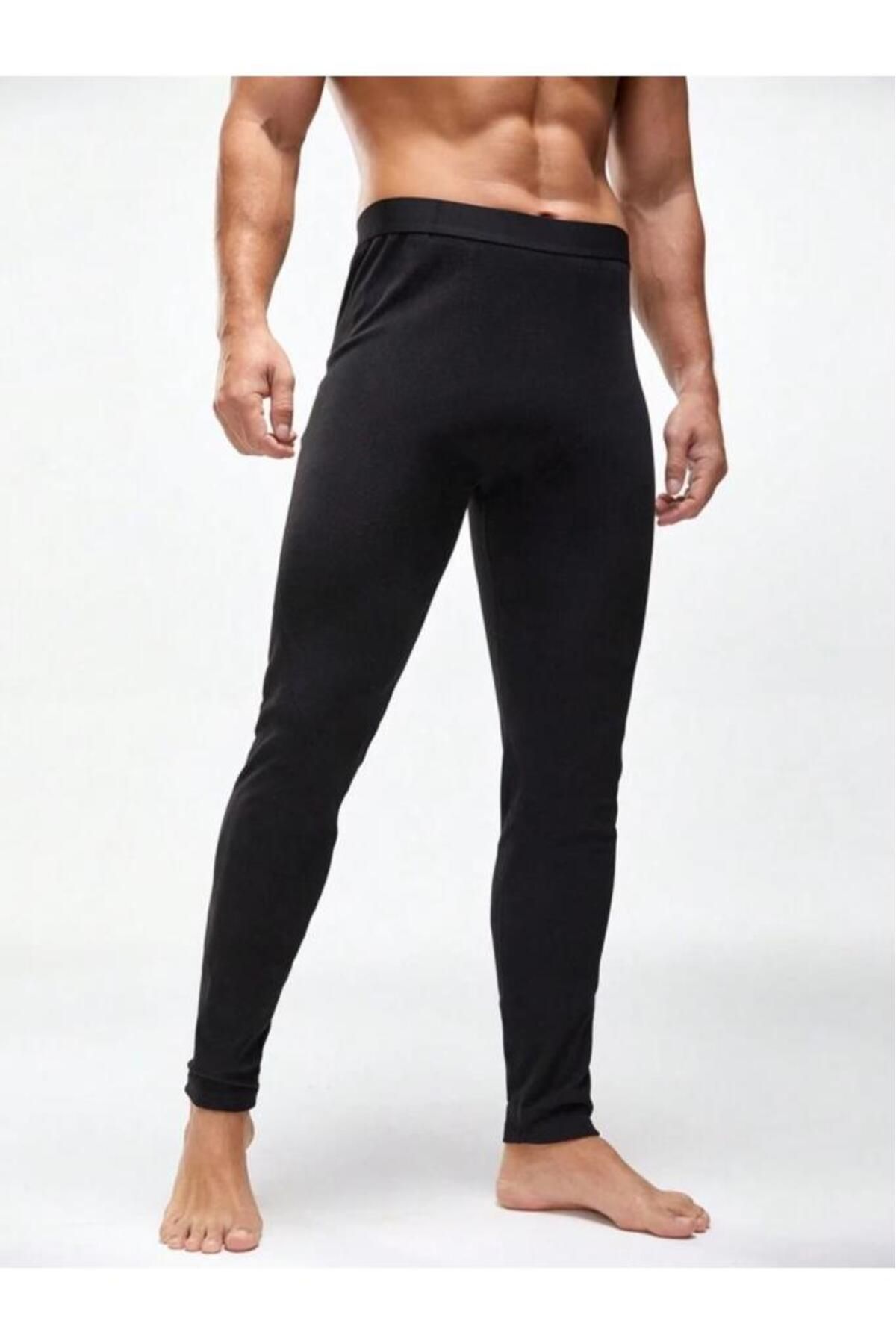 Sistina-Men's Black Thermal Tights - Men11 2