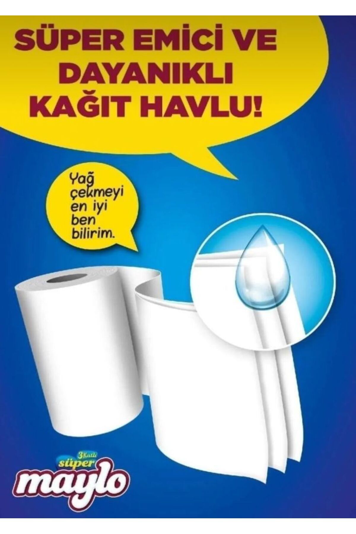 Maylo SÜPER MAYLO KAĞIT HAVLU (12Lİ)X3