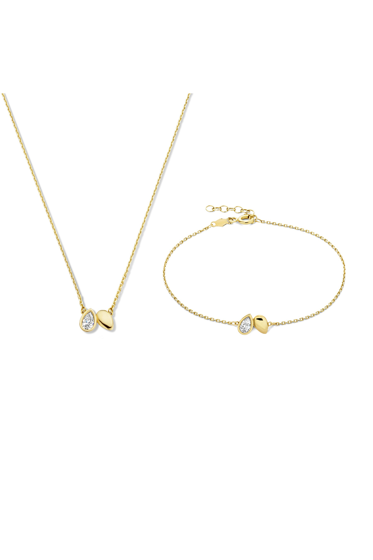 Beloro Jewels-Regalo D'amore Damen Geschenkset Gold Bo90016 1