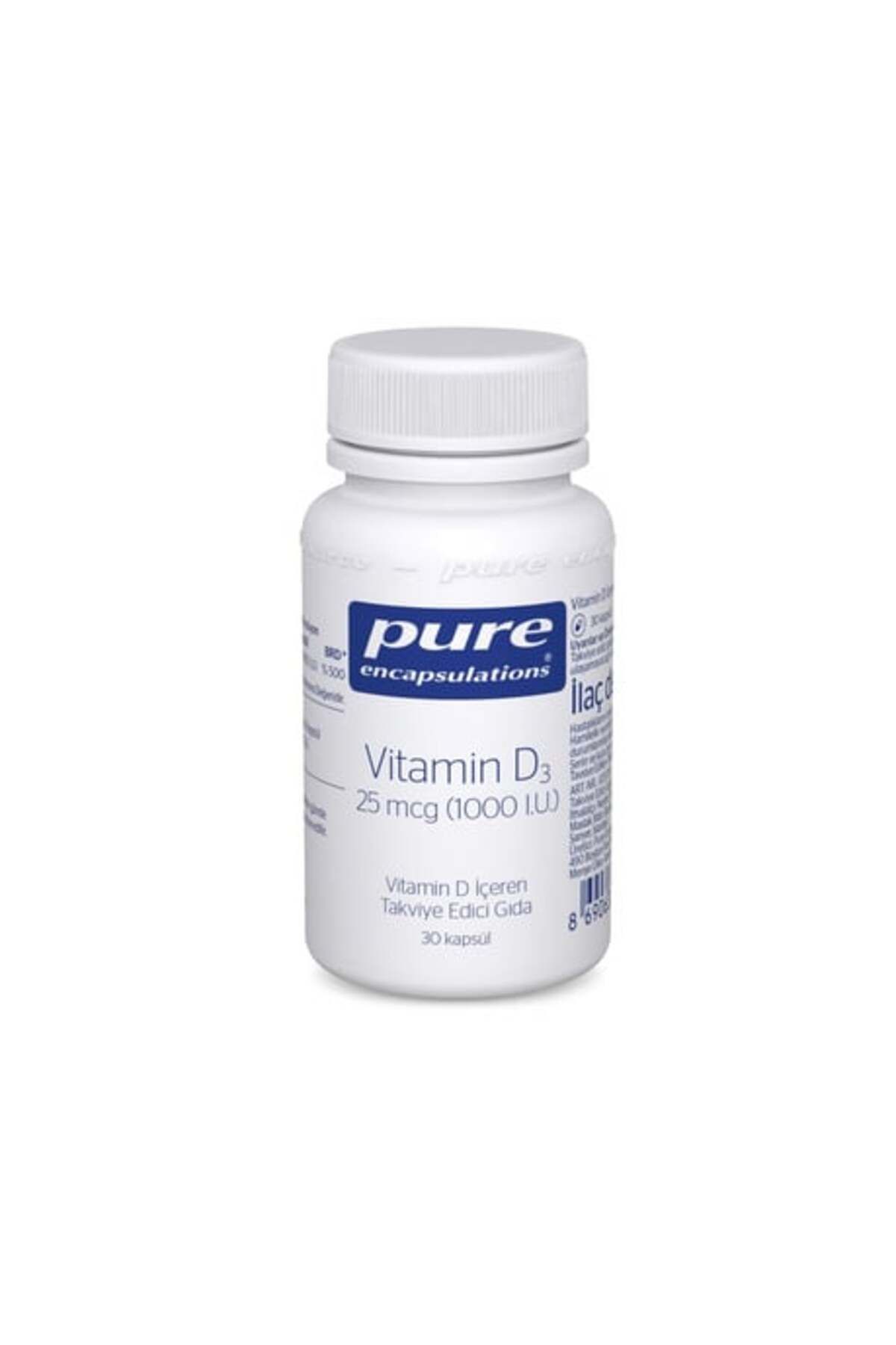 Pure-Vitamin D3 1000 Iu 30 Capsules 1