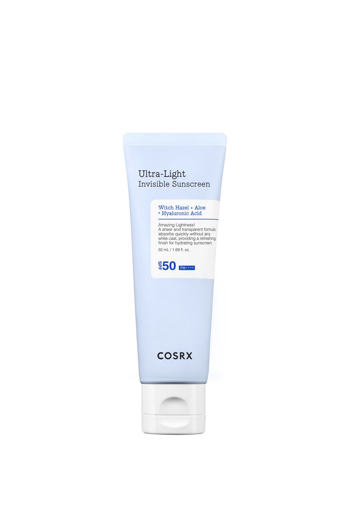 ضد آفتاب نامرئی فوق سبک Cosrx SPF50 PA++++