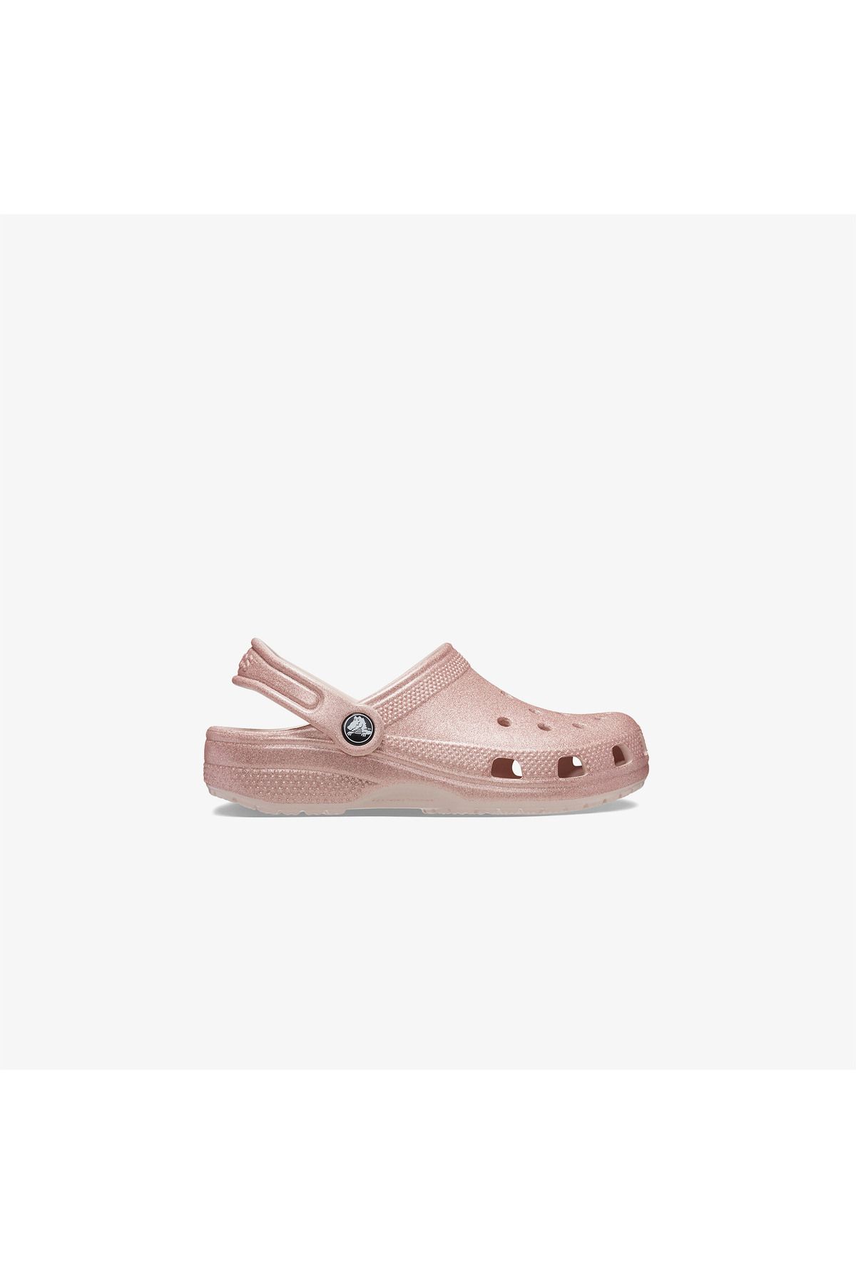 Crocs-Klasyczne, brokatowe klapki dziewczęce w chodakach 1