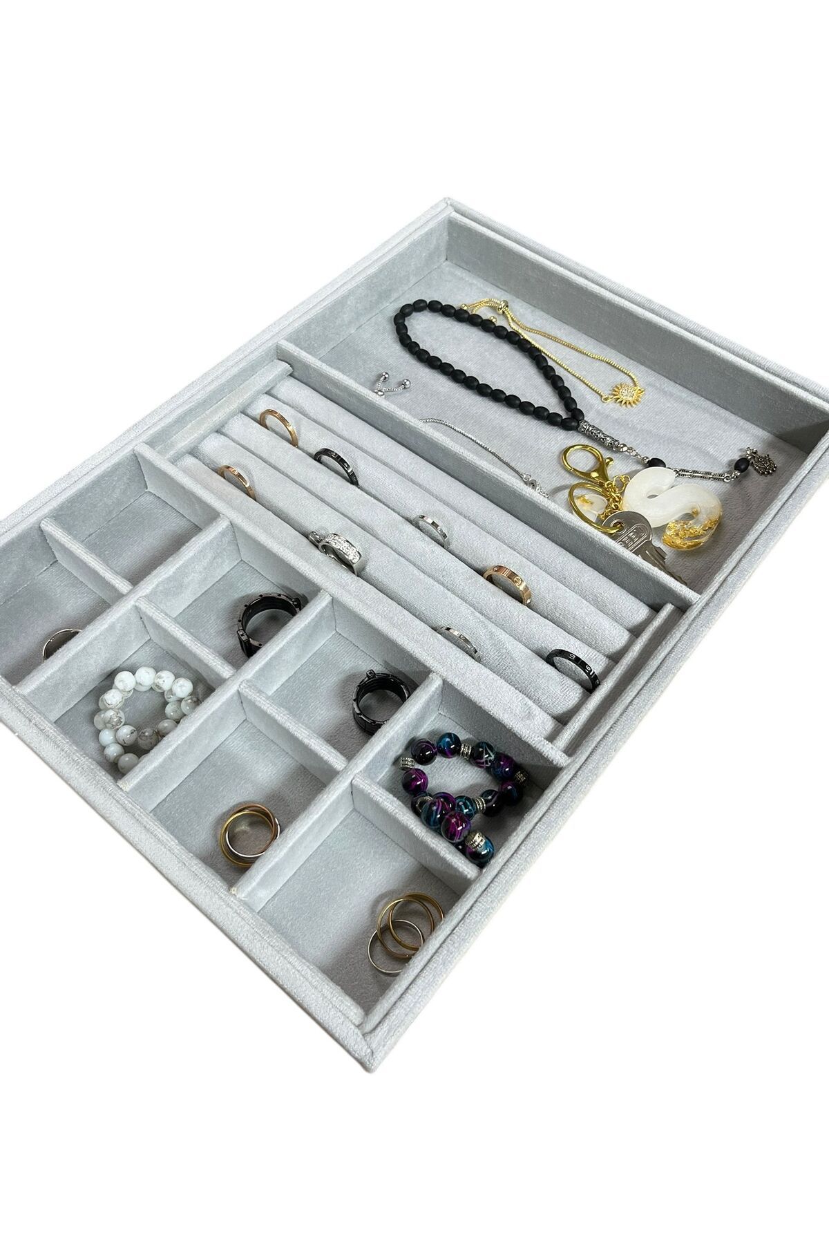 Polo Cross-Necklace Box Bracelet Box Ring Box Rosary Box Multipurpose Jewelry Box 7