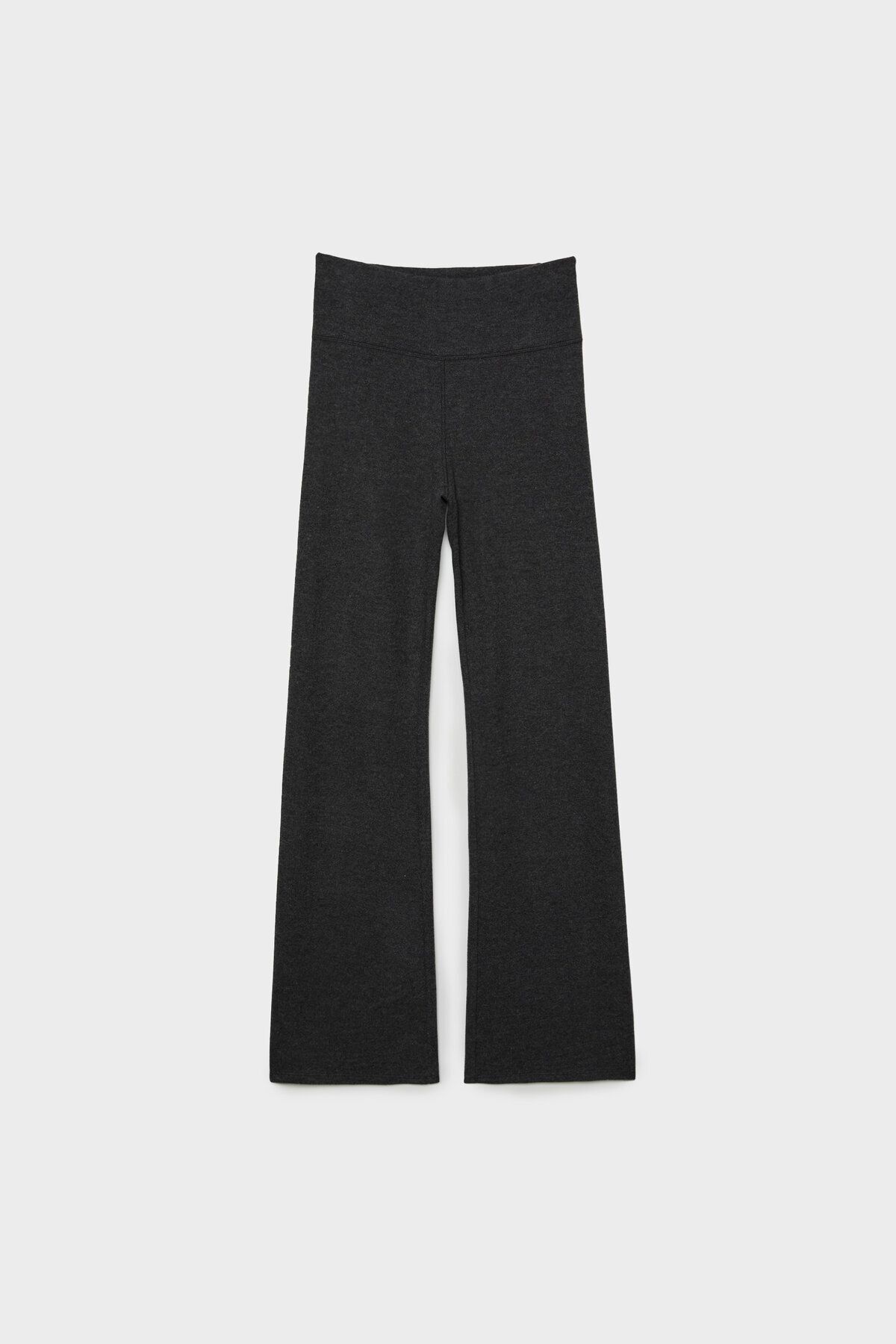 Stradivarius-Knitwear Palazzo Pants 5