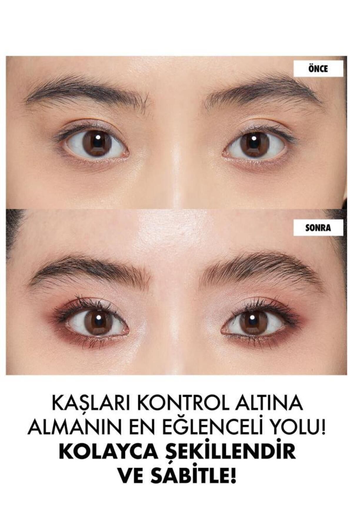 NYX Professional Makeup Kaş Sabitleme Jeli - Control Freak Eyebrow Gel Clear 800897824884-3