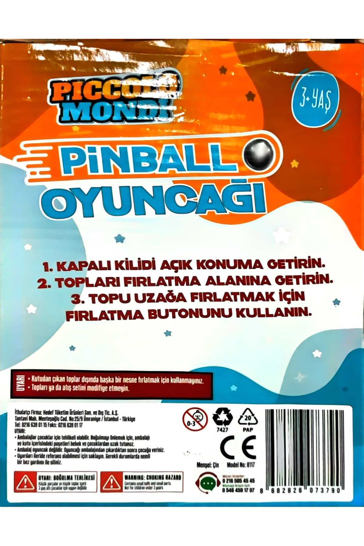 Piccolo Mondi PİNBALL OYUNCAĞI - Fiyatı, Yorumları