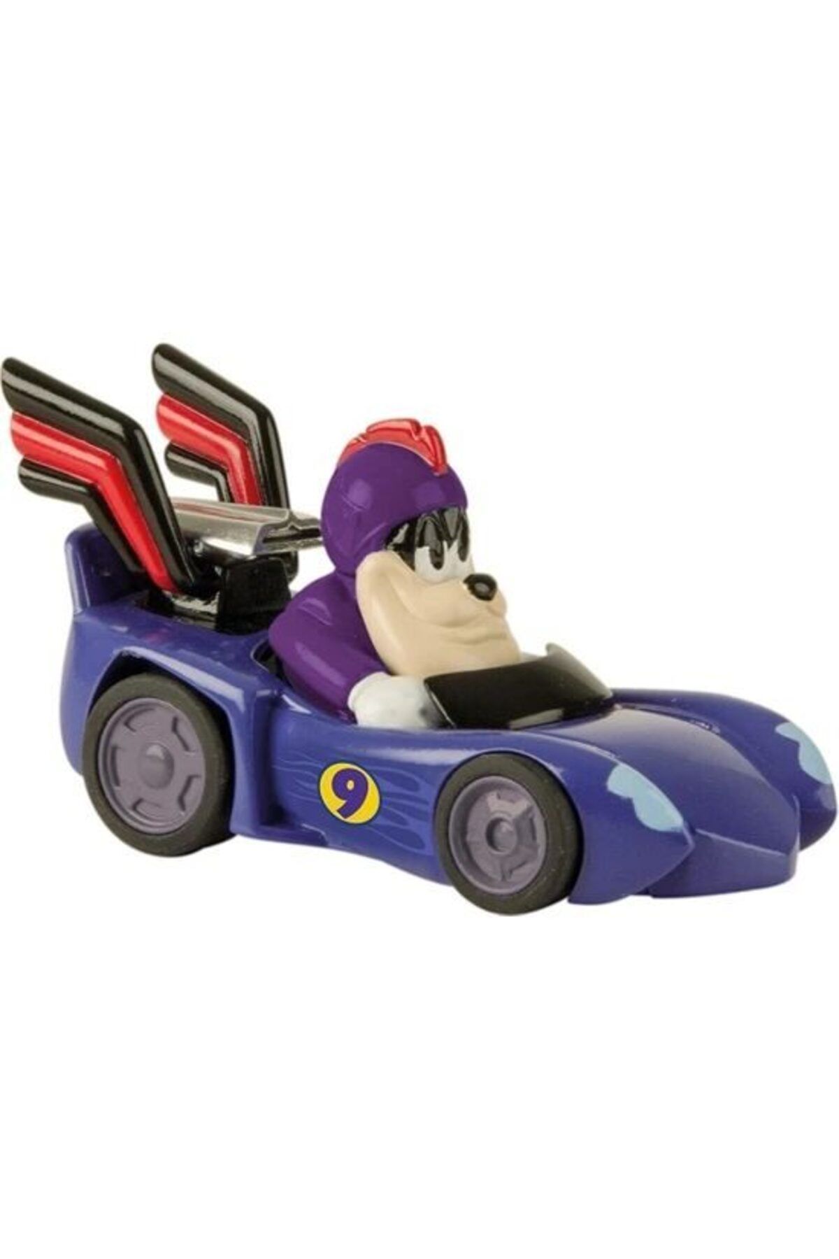 Easy Tedarik Disney Mickey And The Roadster Racers Figür ve Araç Pete Figürü ve Arabası