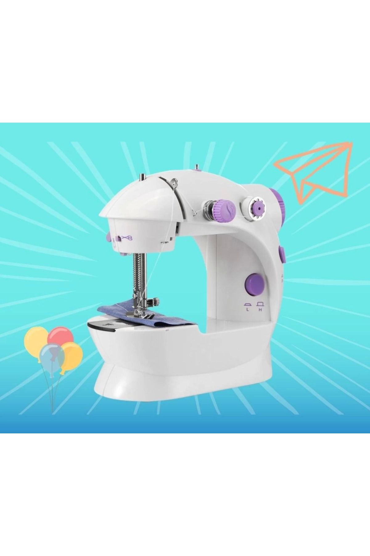 Easy Tedarik Çocuklar İçin Oyuncak Mekanik Gerçekçi Dikiş Makinesi - Eğitici Ve Eğlenceli Oyuncak Dikiş Makine
