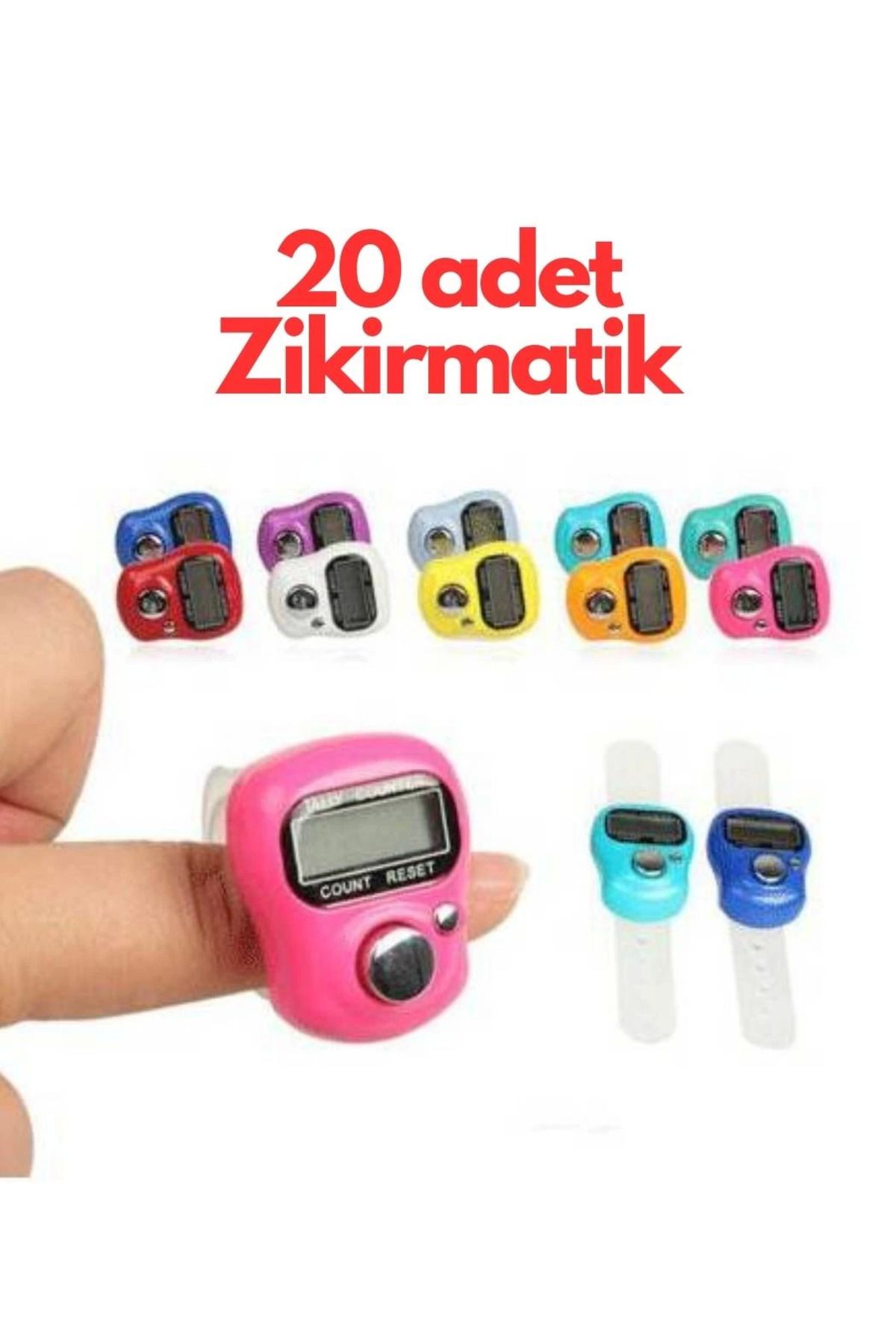 Easy Tedarik Yüzük Zikir Matik ( 20 Adet )