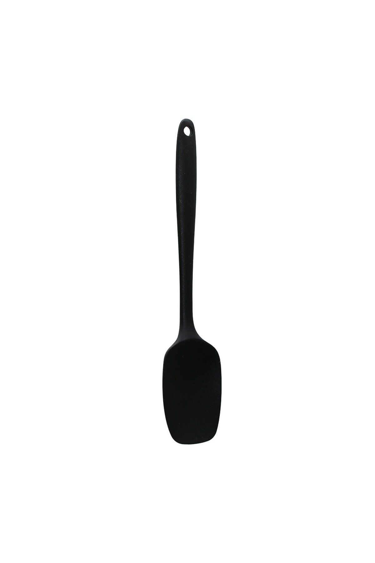 MOONFER SİYAH ORTABOY SİLİKON SPATULA 27CM (4767)