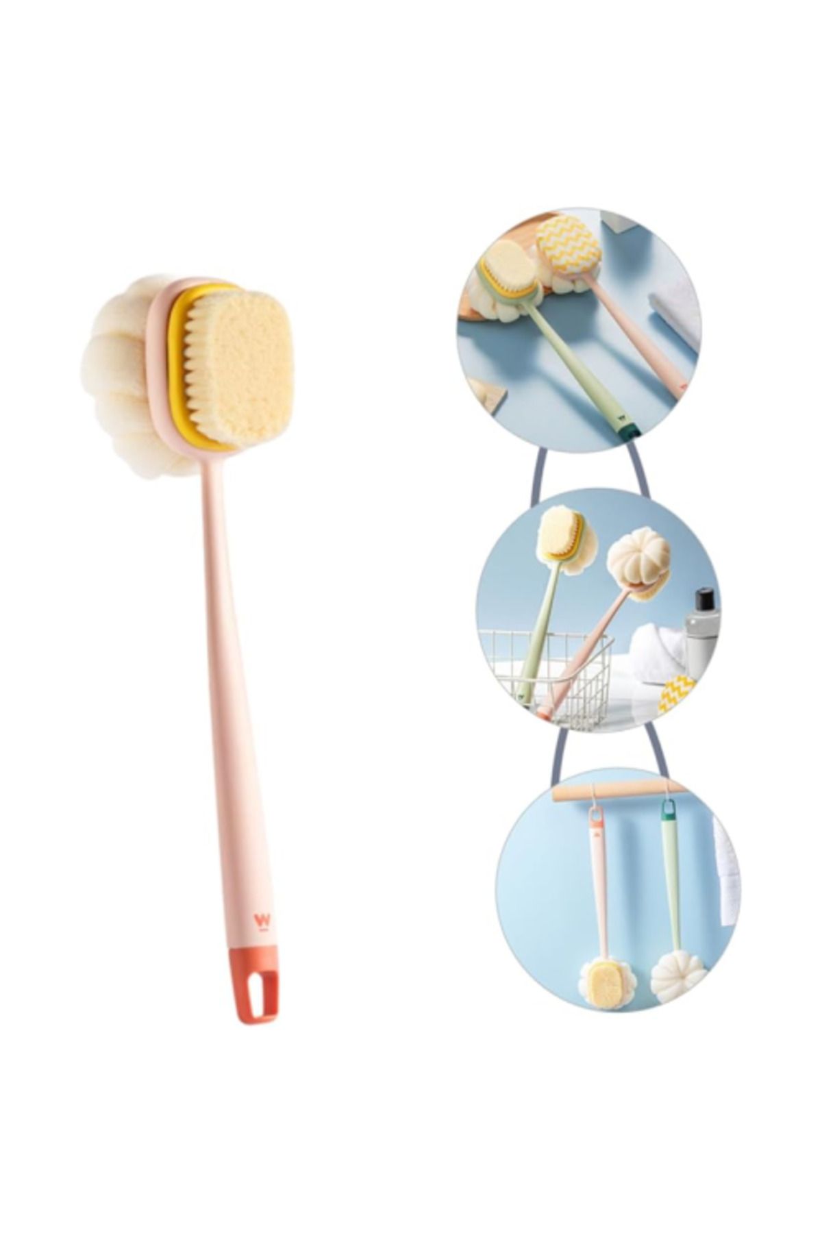 BYR-Byrxdn Double Sided Bath Brush - Byrnew 2