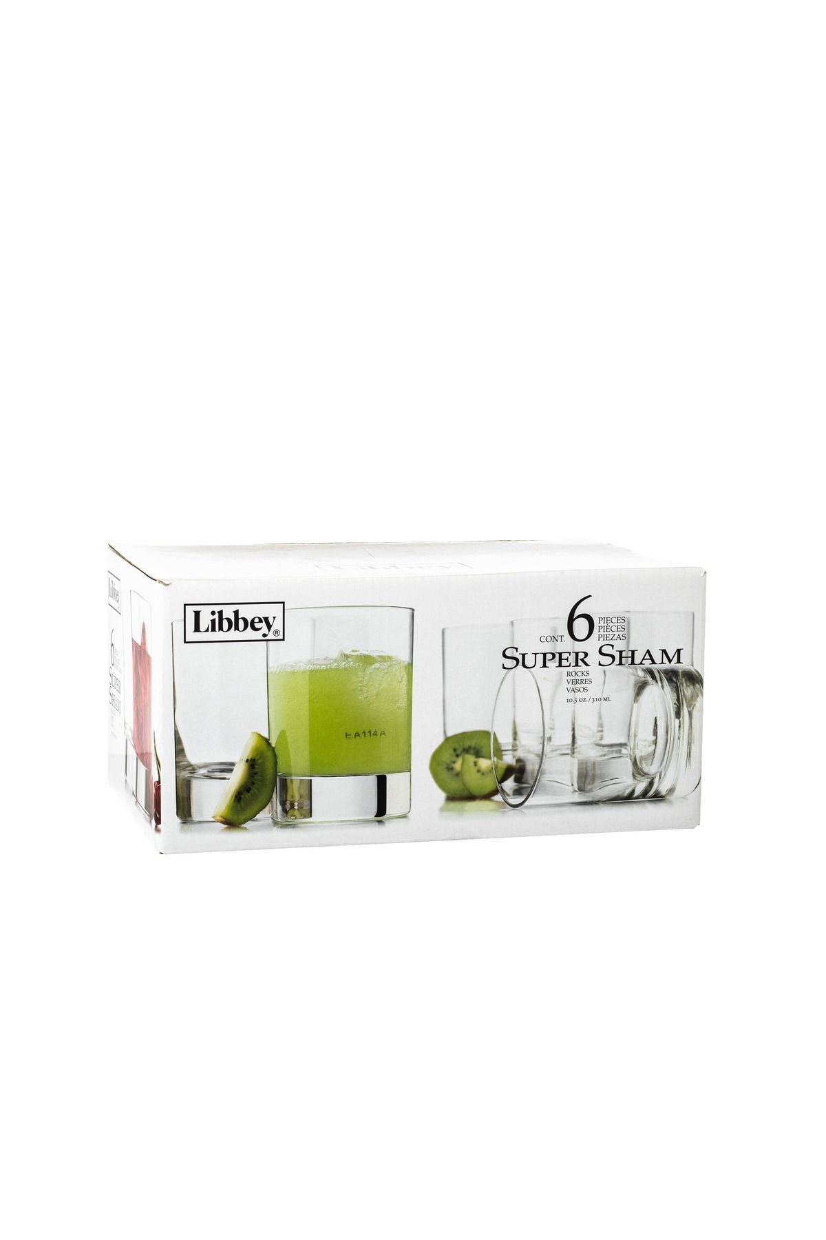 LİBBEY-Set of glass cups 310 ml 3