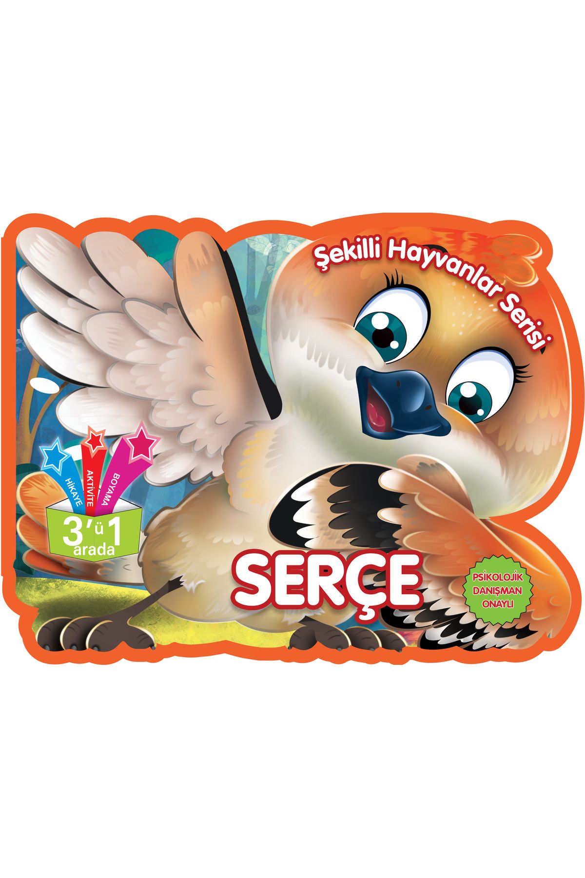 Türk Dil Kurumu Yayınları Şekilli Hayvanlar Serisi - Serçe