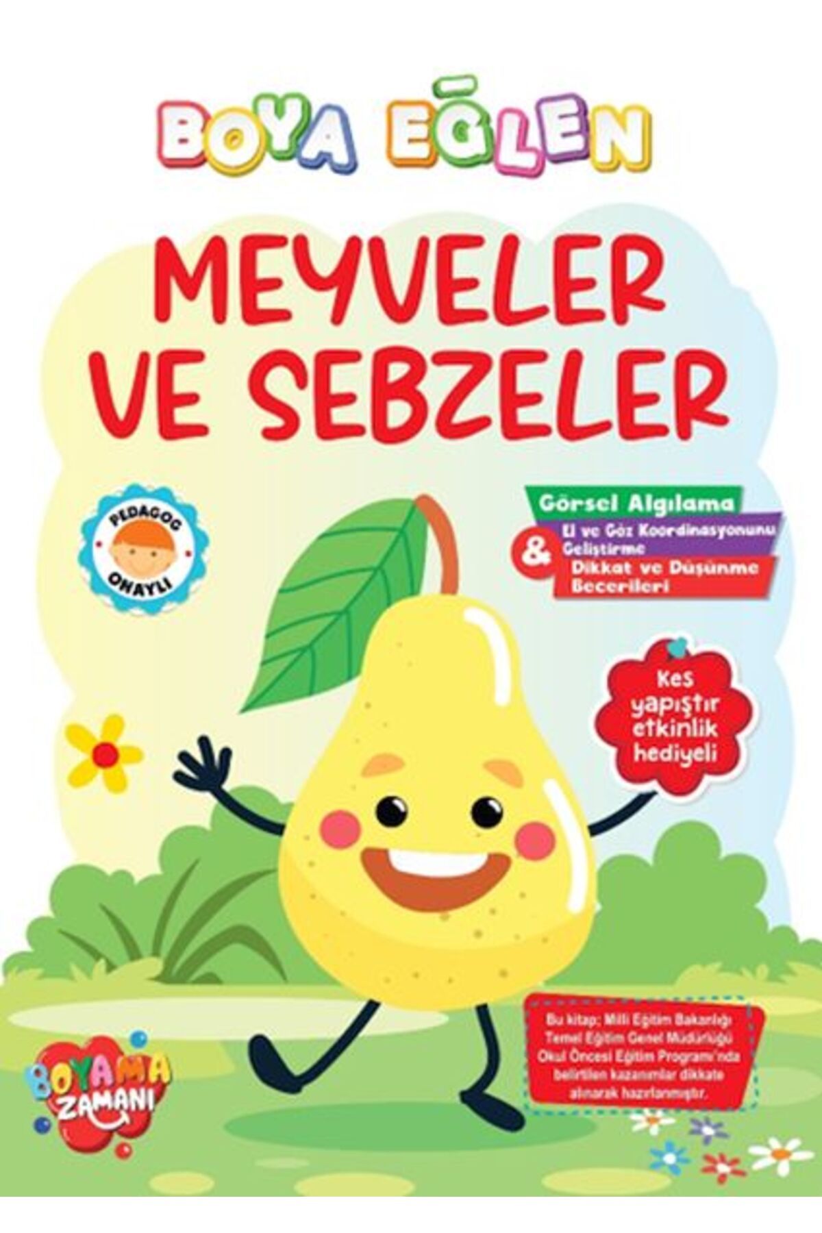 BOYAMA ZAMANI Boya Eğlen - Meyveler veSebzeler