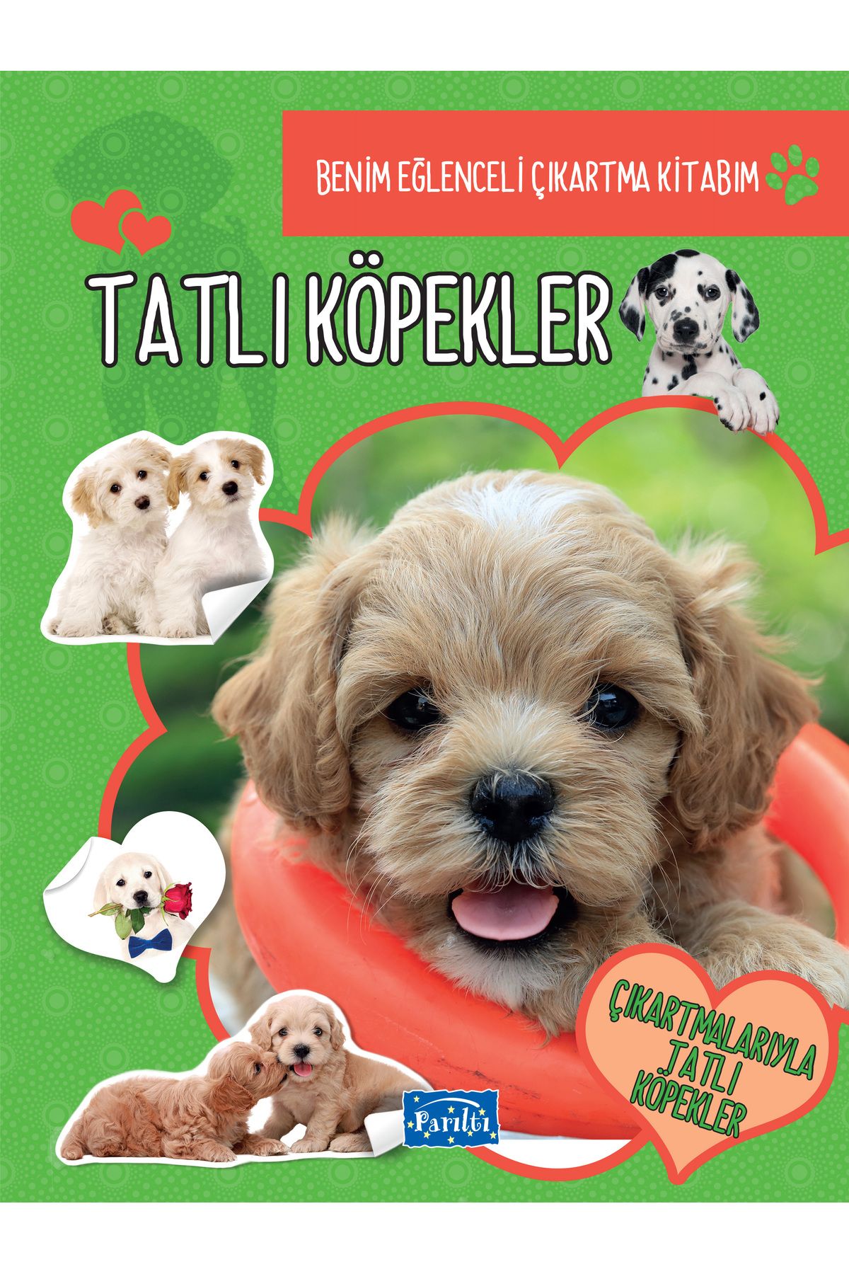 Türk Dil Kurumu Yayınları Tatlı Köpekler - Benim Eğlenceli Çıkartma Kitabım