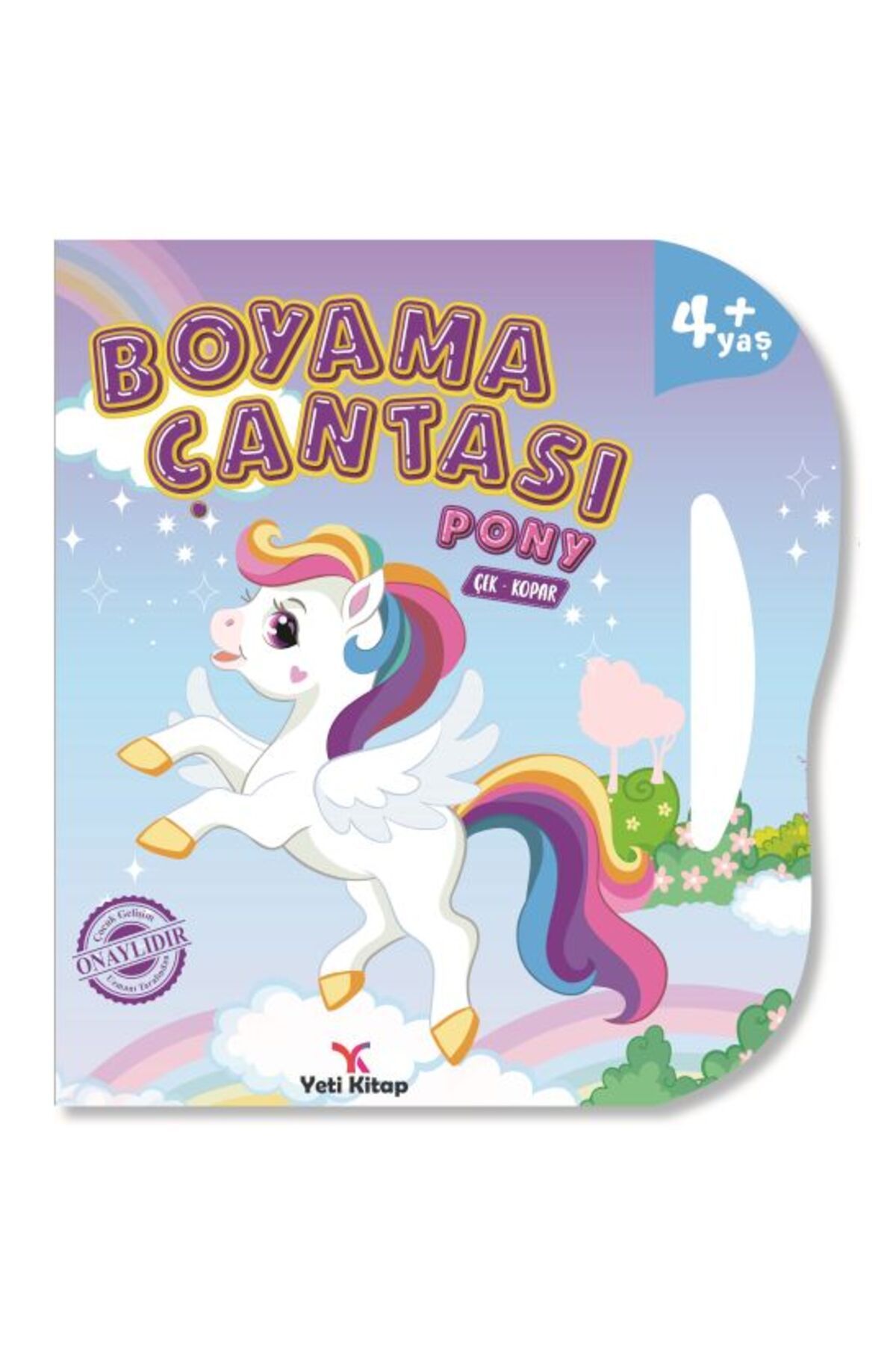 yeti kitap Boyama Çantası Pony