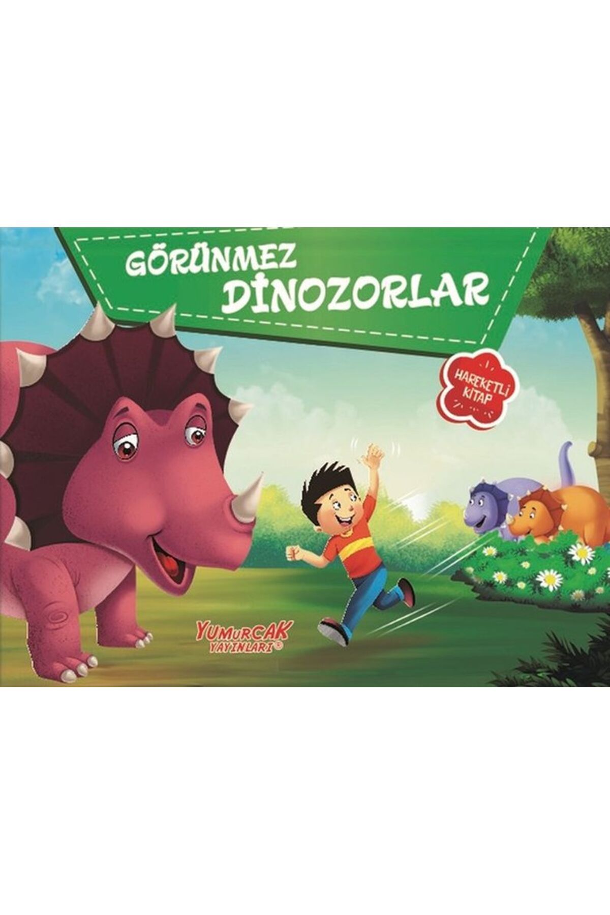 Yumurcak Yayınları Görünmez Dinozorlar - Üç Boyutlu Kitap