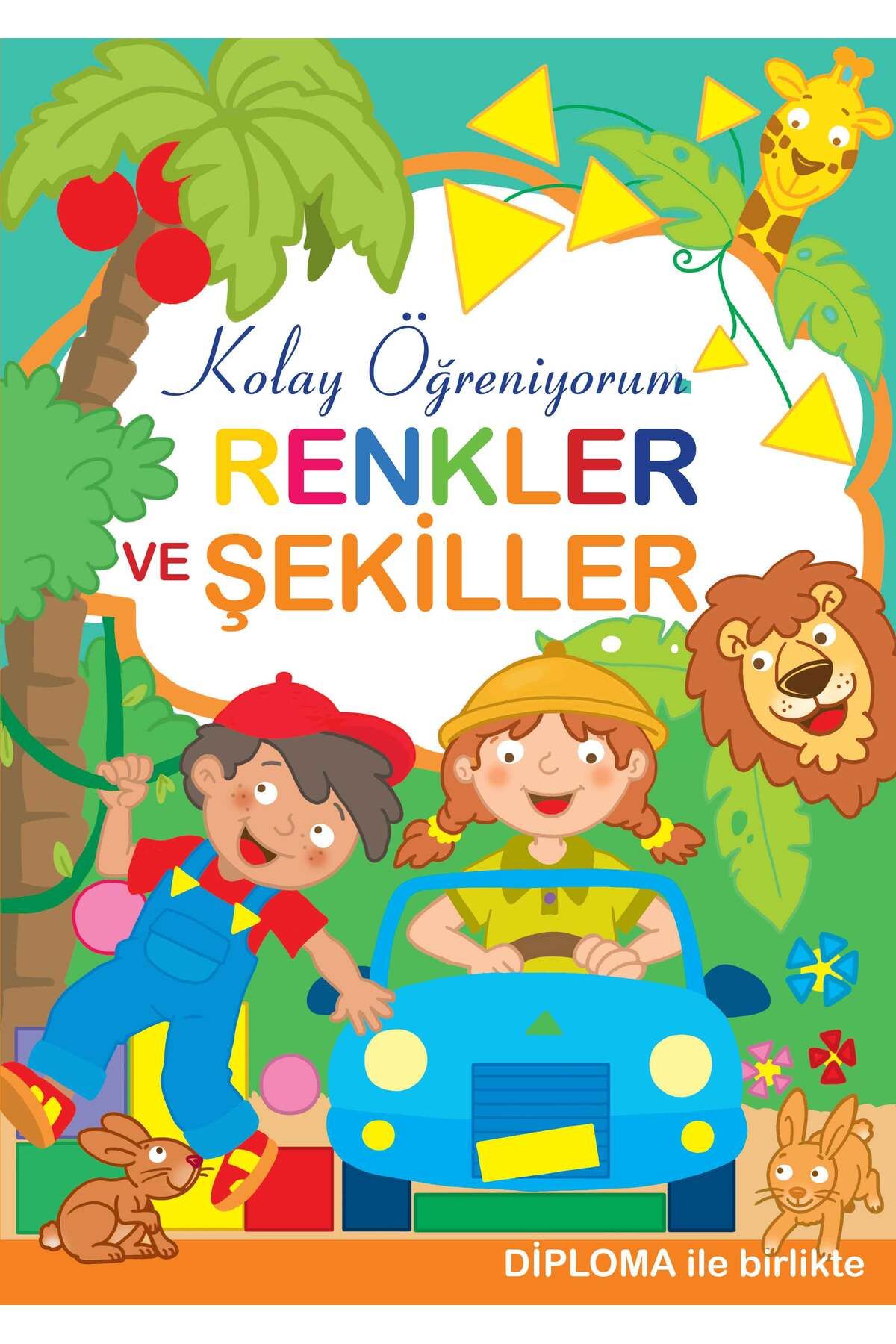 Türk Dil Kurumu Yayınları Renkler ve Şekiller - Kolay Öğreniyorum
