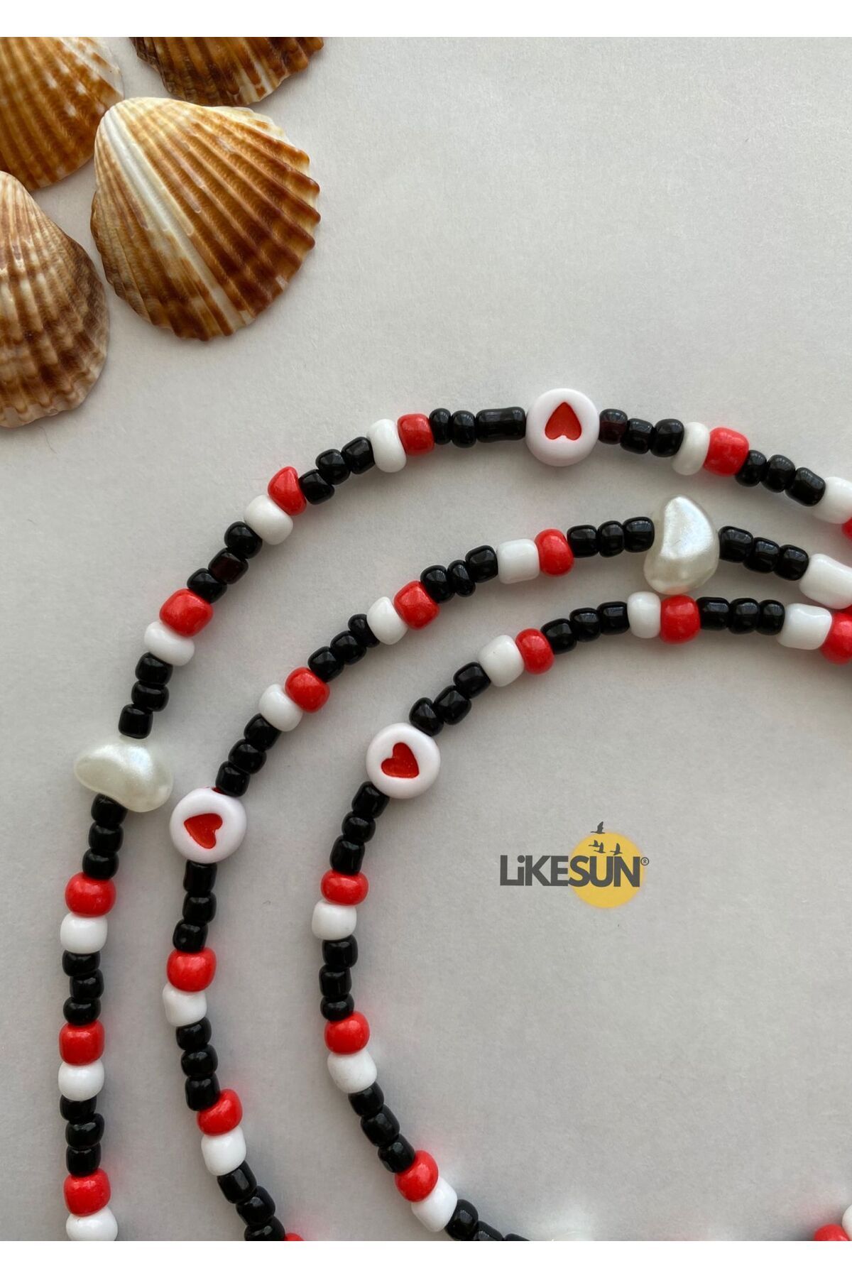 LiKESUN-Işıl Collection - Glasses Strap and Double Wrapped Necklace 5