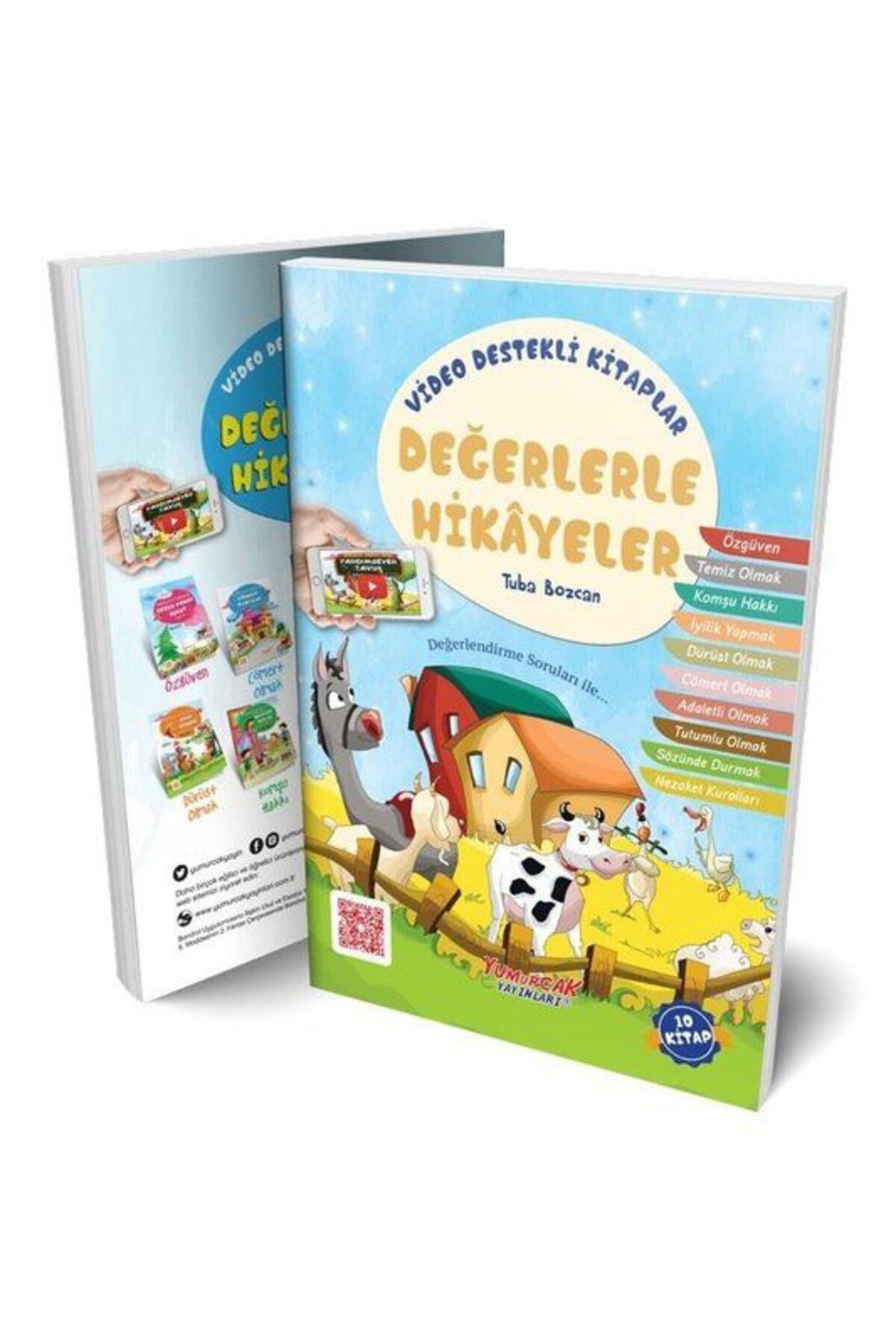 Karma Kitaplar Değerlerle Hikayeler - 10 Kitap Takım