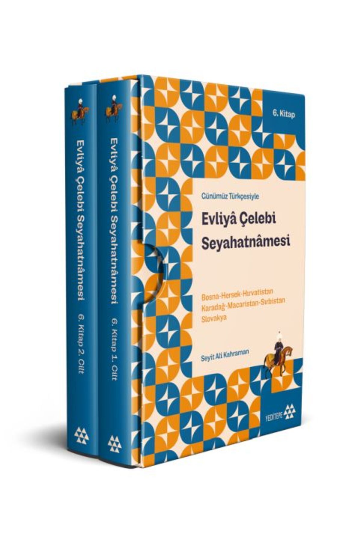 Yeditepe Yayınevi Evliya Çelebi Seyahatnamesi 6.Kitap 2 Cilt ( Kutulu)