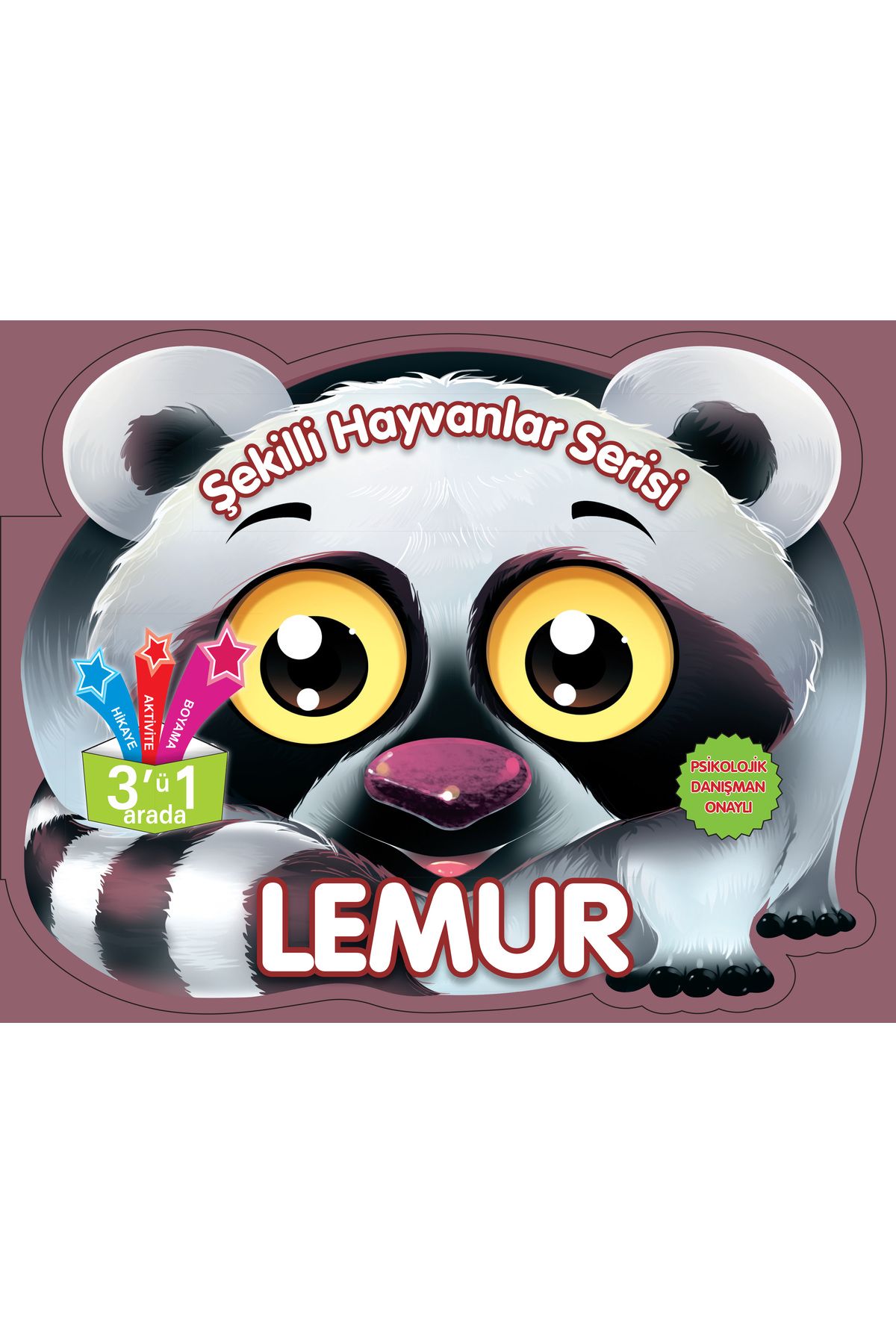 Türk Dil Kurumu Yayınları Şekilli Hayvanlar Serisi - Lemur