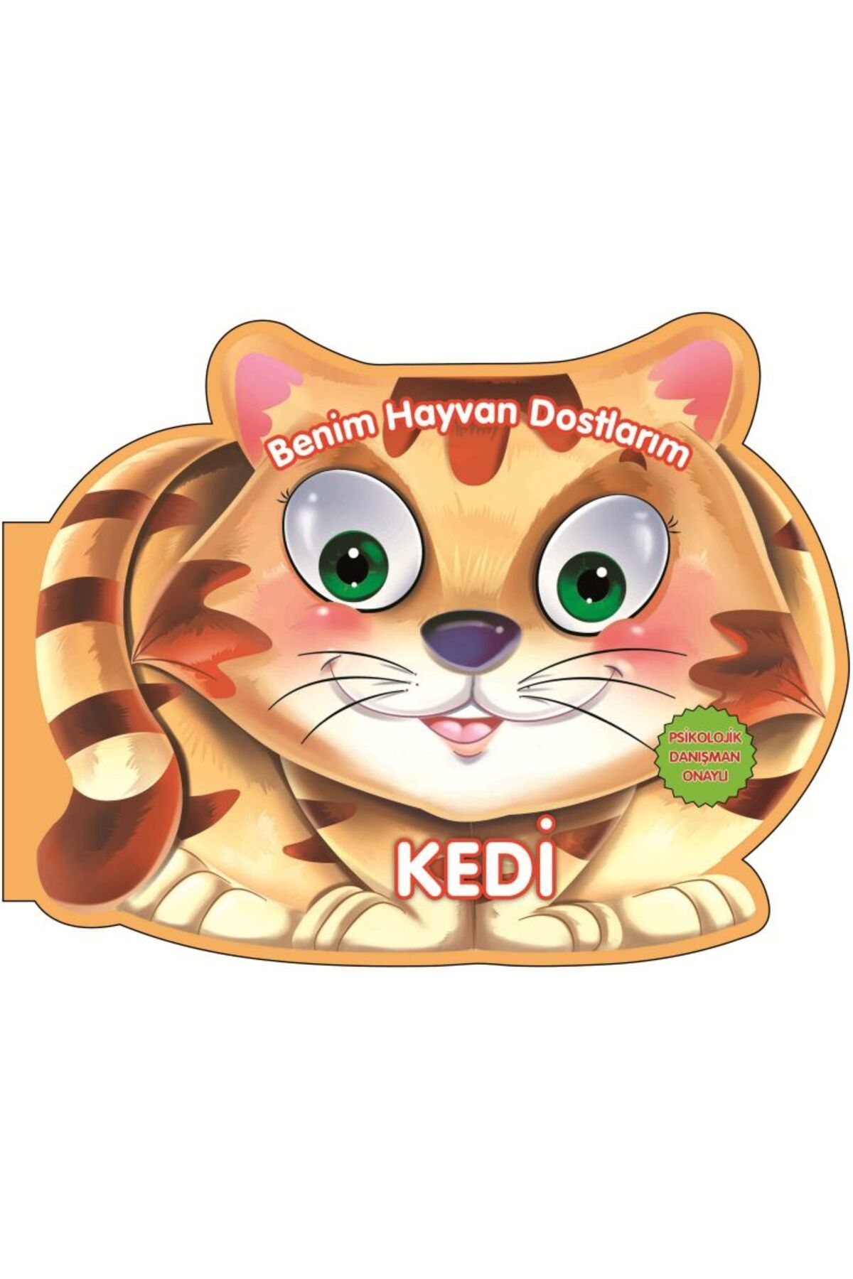 0-6 Yaş Yayınları Kedi - Benim Hayvan Dostlarım (Ciltli)