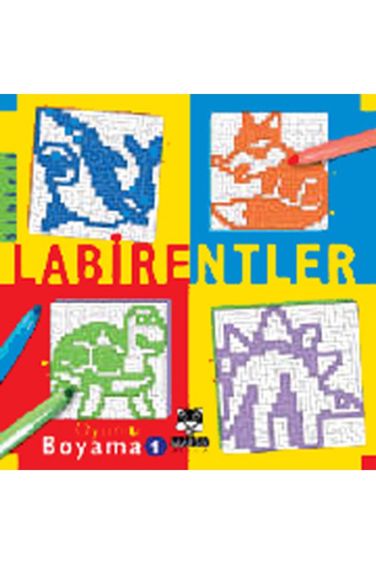 Marsık Yayıncılık Marsık Labirentler-Oyunlu Boyama