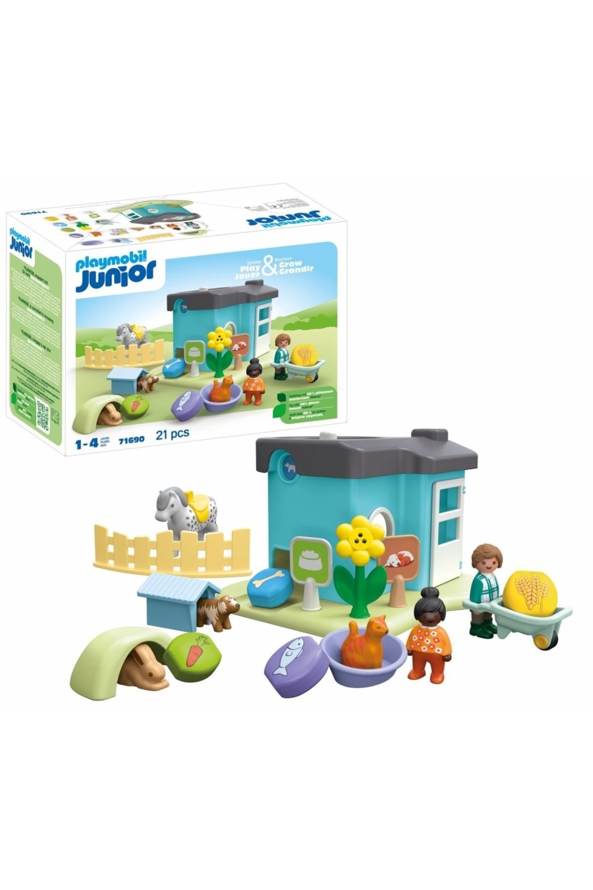 Playmobil Junior - Custi Pentru Animale - One Size