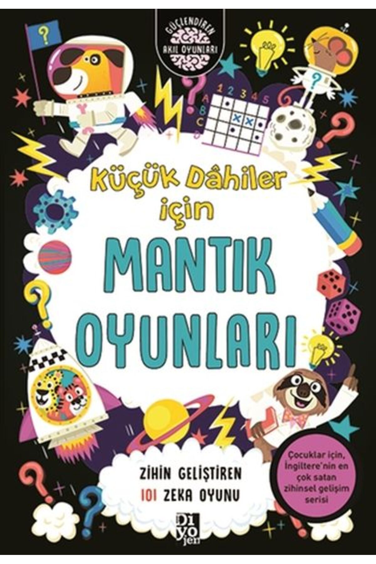 Türk Dil Kurumu Yayınları Küçük Dahiler İçin Mantık Oyunları - Zihin Geliştiren 101 Zeka Oyunu
