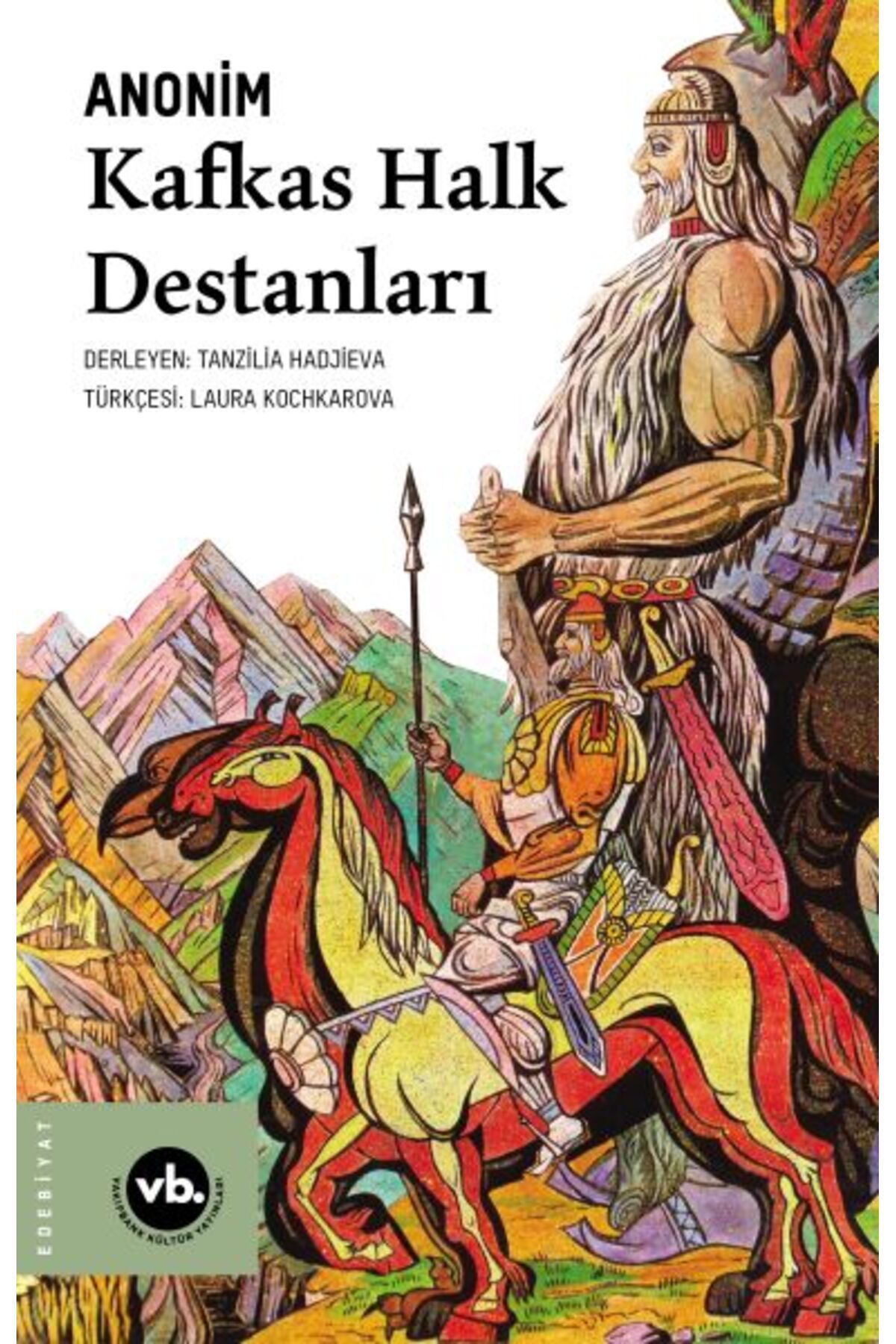Karma Kitaplar Kafkas Halk Destanları kitap (Korunakli Posetle)