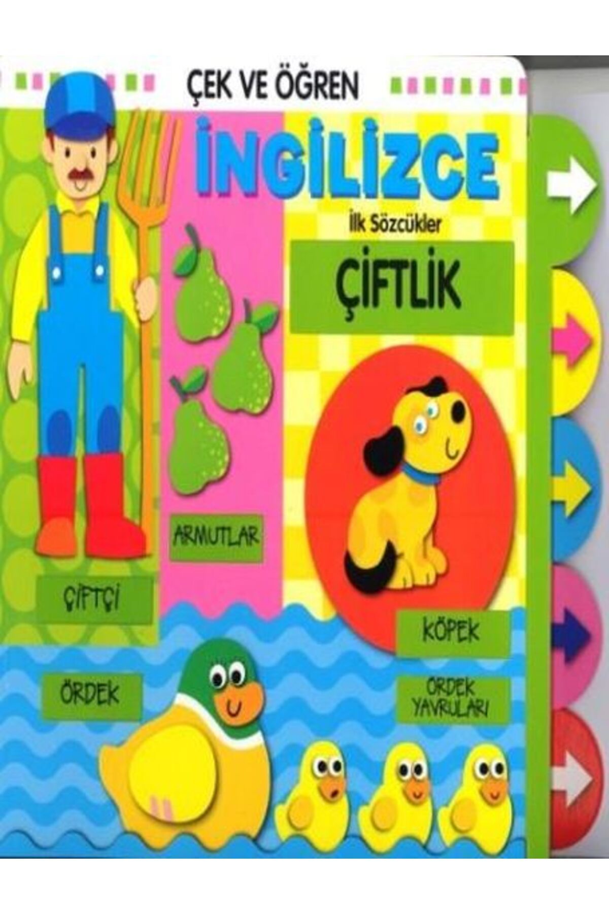 Destek Yayınları Çek Ve Öğren İngilizce - Çiftlik