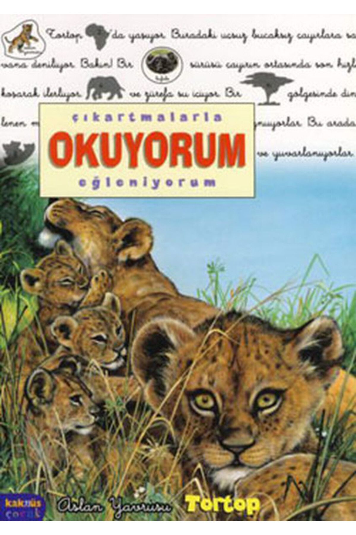Kaknüs Yayınları Tortop / Çıkartmalarla Okuyorum Eğleniyorum