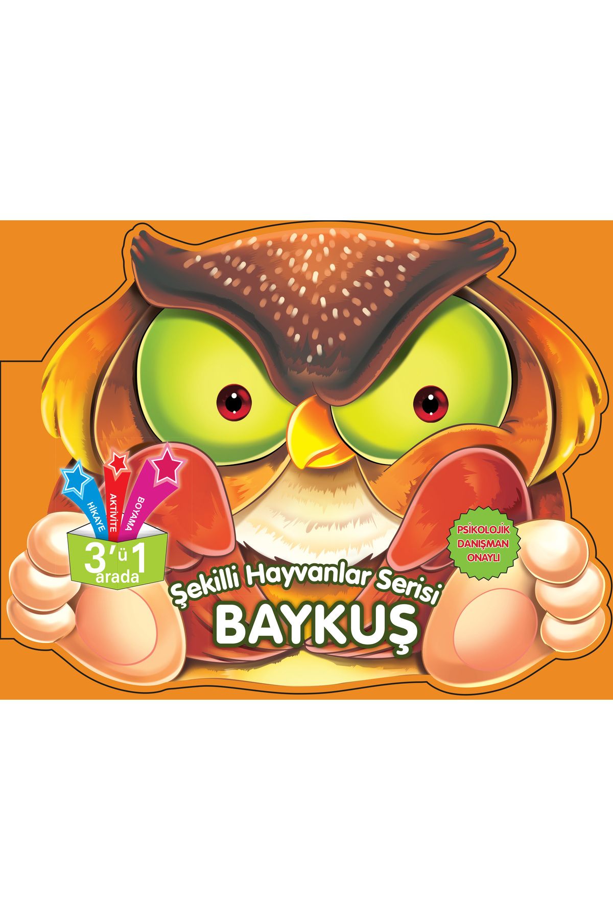 Türk Dil Kurumu Yayınları Şekilli Hayvanlar Serisi - Baykuş
