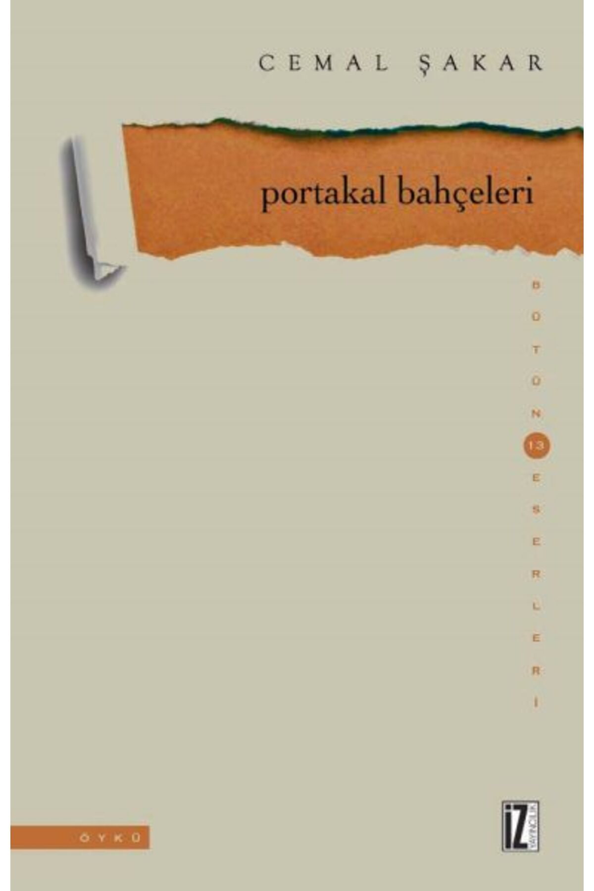 İz Yayıncılık Portakal Bahçeleri
