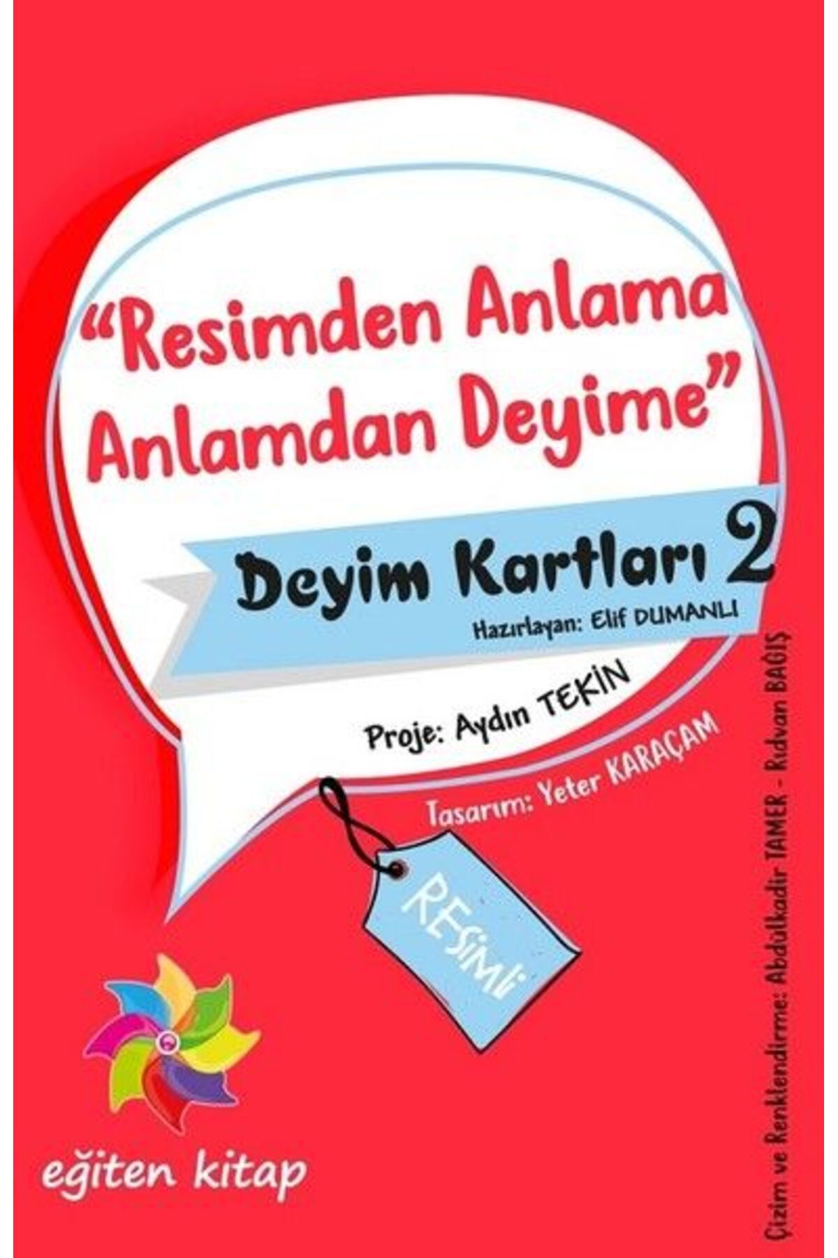 Eğiten Kitap Resimden Anlama Anlamdan Deyime - Deyim Kartları 2